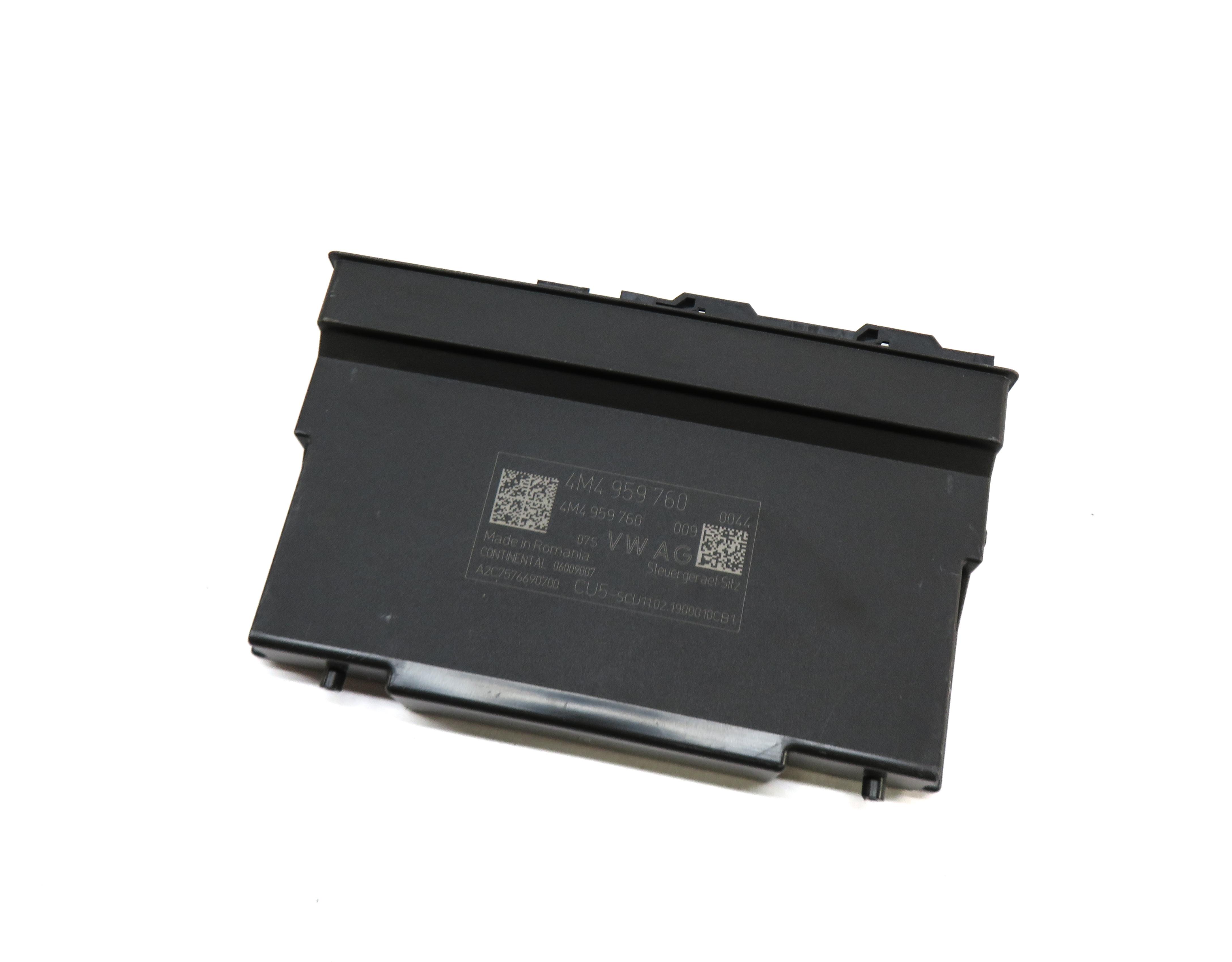 2019 AUDI Q7 (4M) FRONT LEFT DRIVER SEAT CONTROL MODULE — exact item pictured