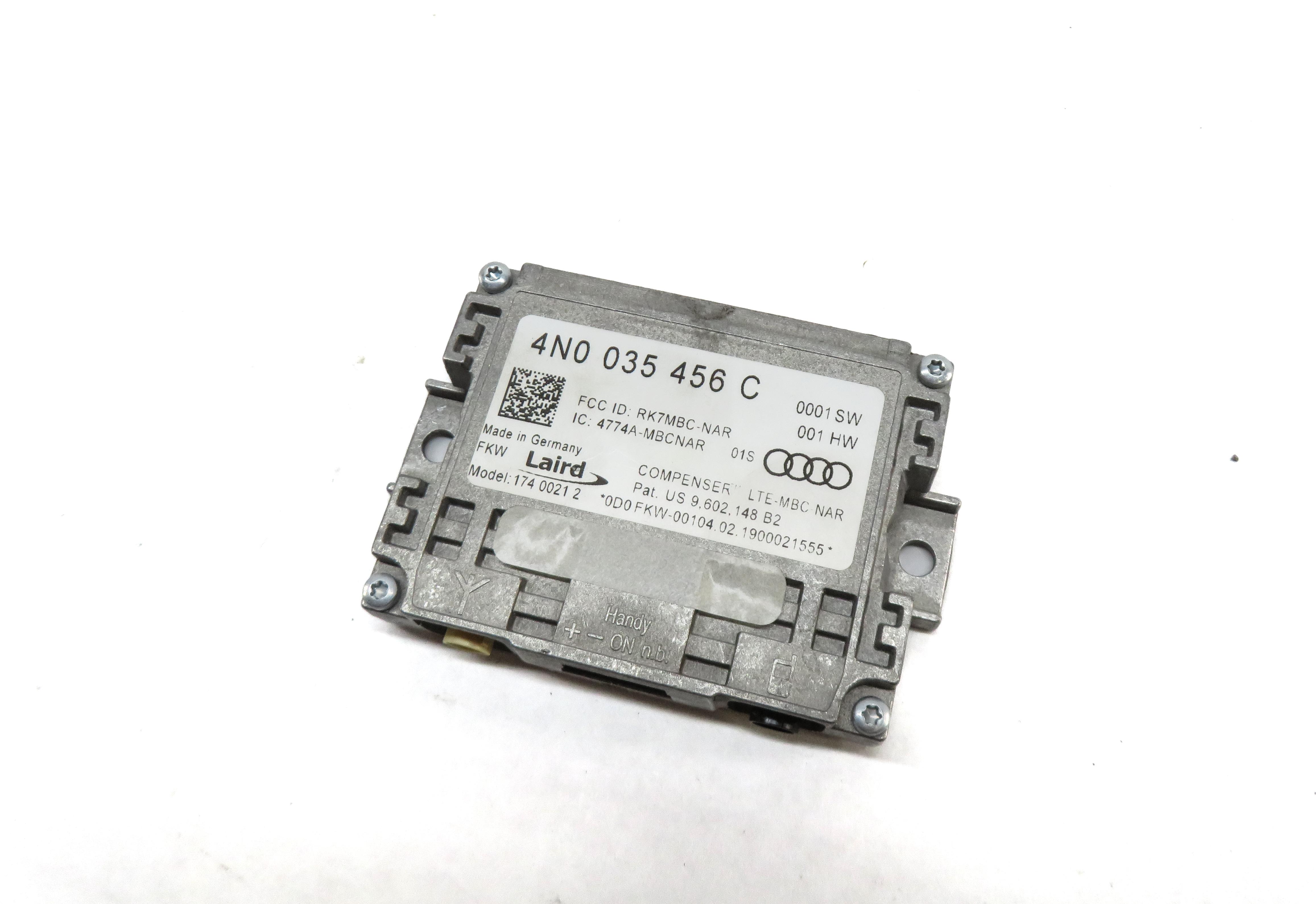 2019 AUDI Q7 (4M) ANTENNA COMMUNICATION CONTROL MODULE — exact item pictured