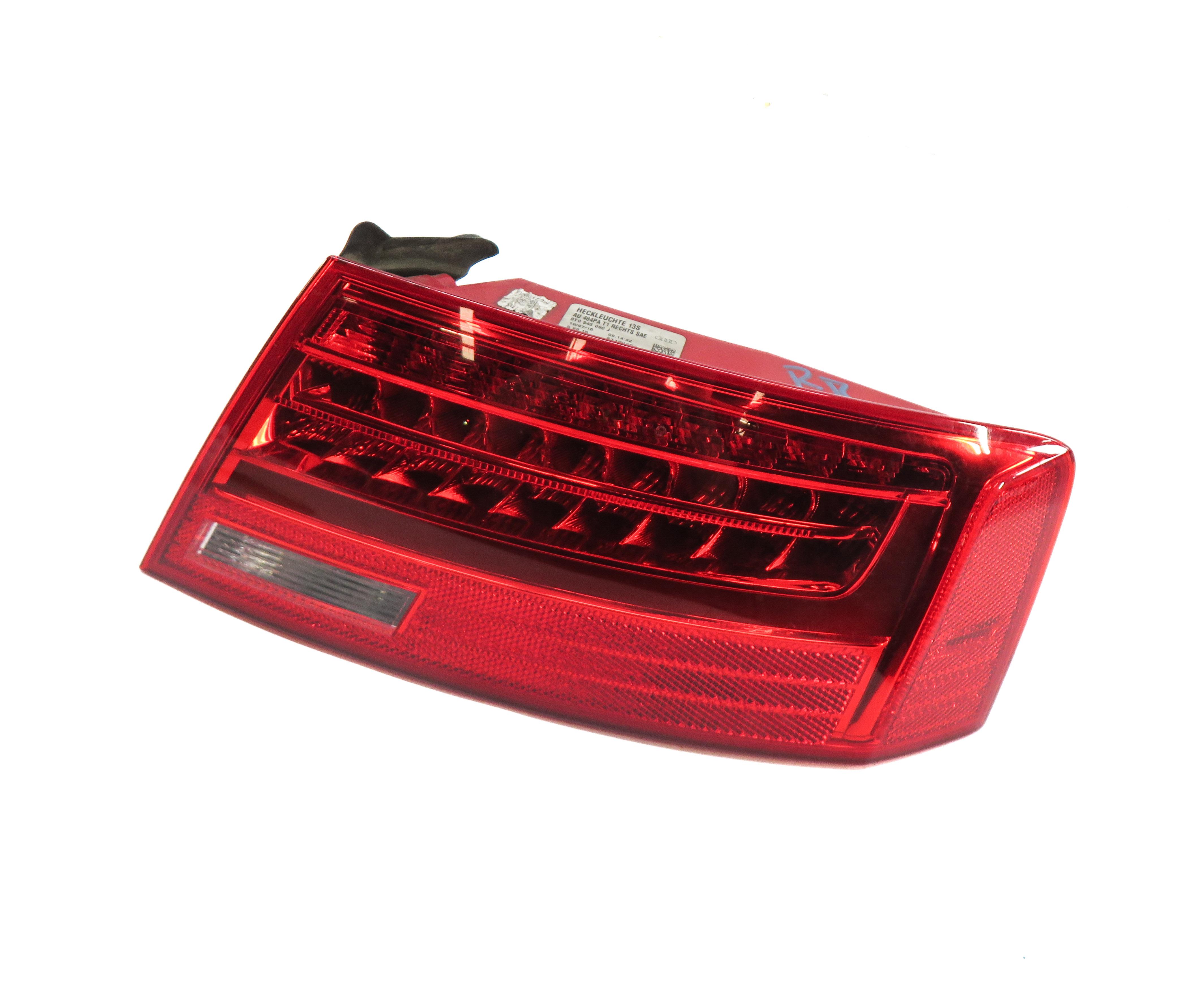 15-17 AUDI S5 RS5 (B8 8T) REAR RIGHT PASSENGER LED TAILLIGHT BRAKE LIGHT LAMP — exact item pictured