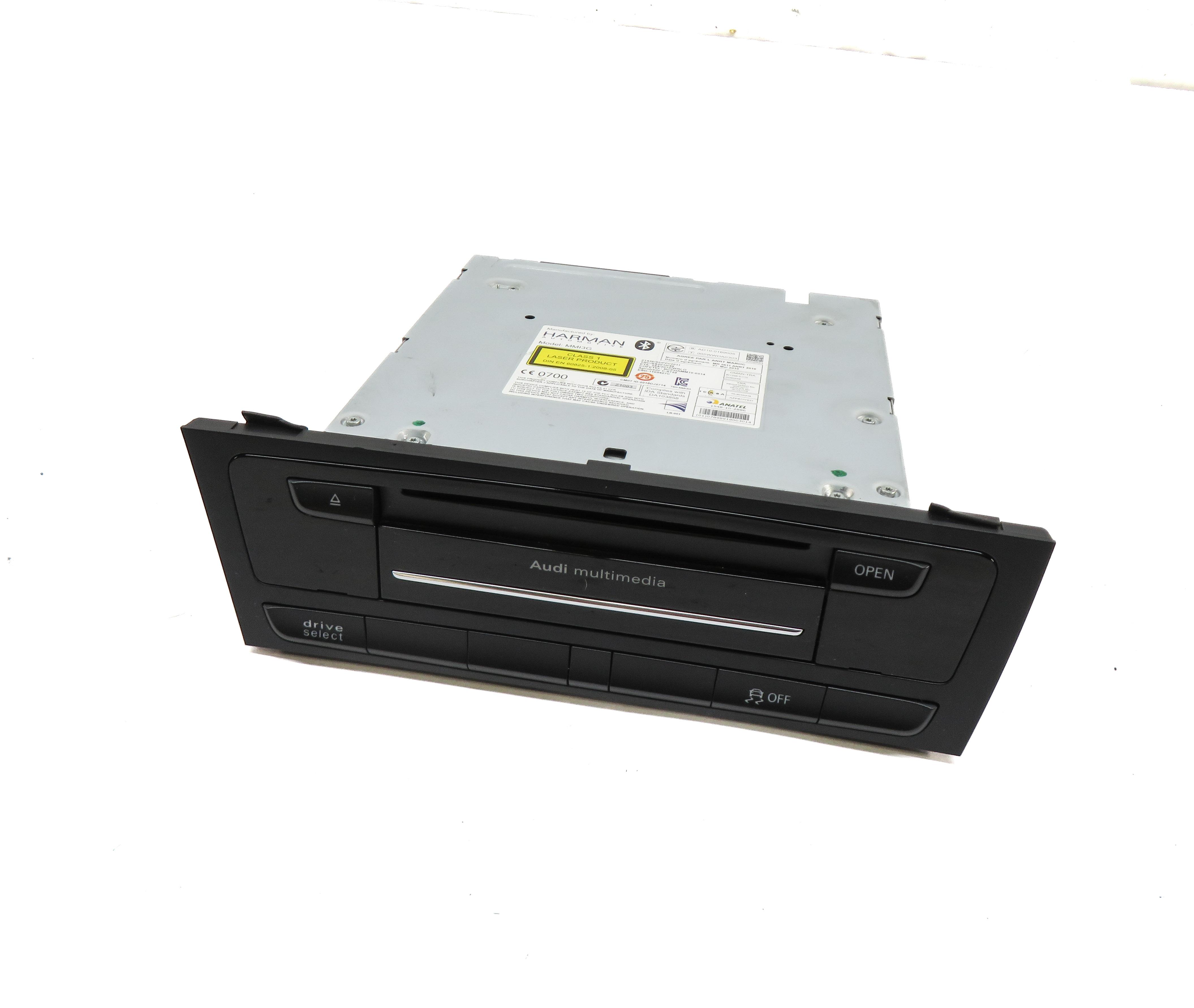 2016 AUDI S5 (B8 8T) RADIO STEREO SD SIM CD DVD MMI MULTIMEDIA PLAYER READER — exact item pictured