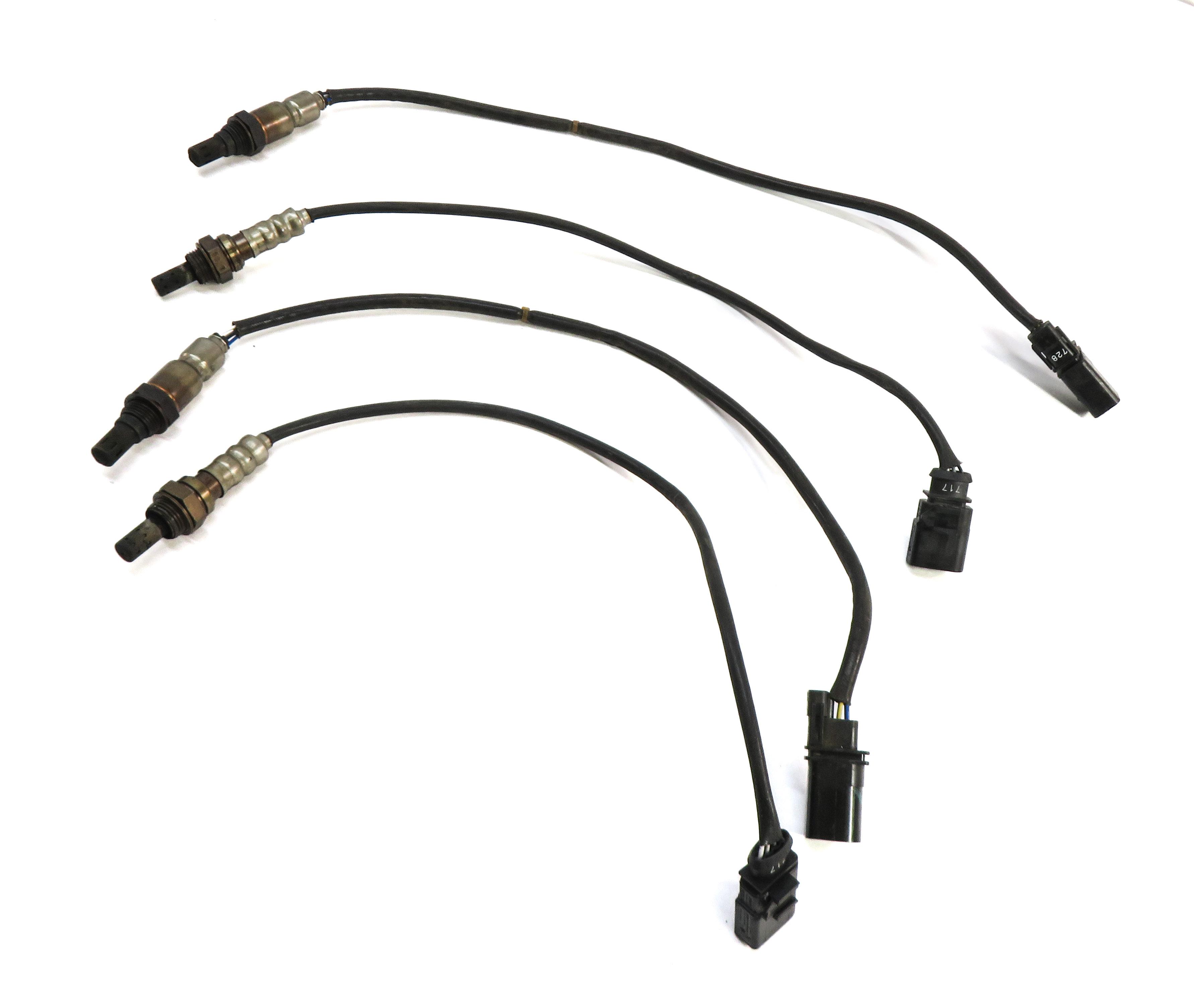 2016 AUDI S5 (B8 8T) 3.0L PRE POST CAT O2 OXYGEN LAMBDA PROBE SENSOR SET-4 — exact item pictured