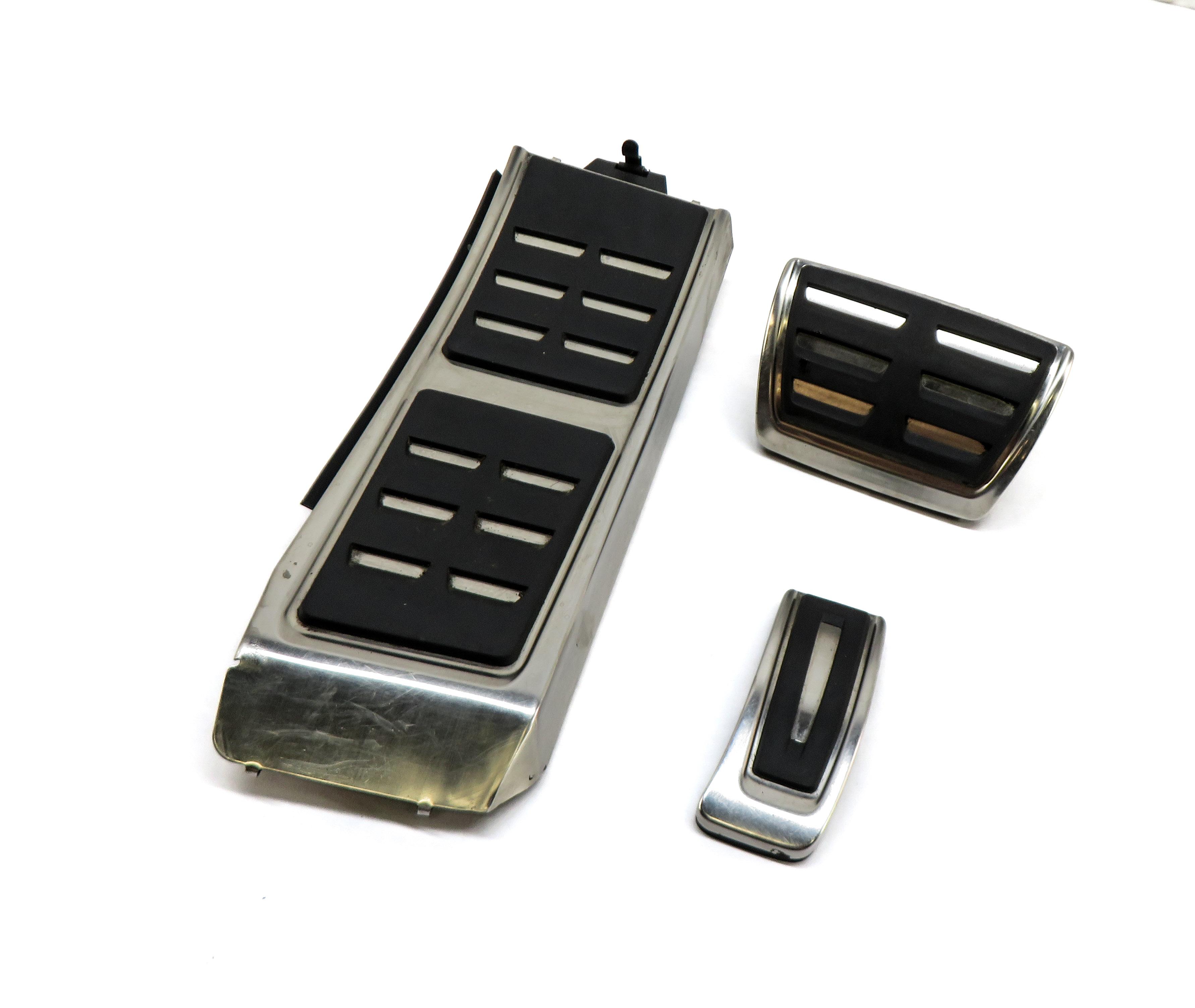 2016 AUDI S5 (B8 8T) GAS BRAKE DEAD FOOT REST PEDAL TRIM SET-3 — exact item pictured