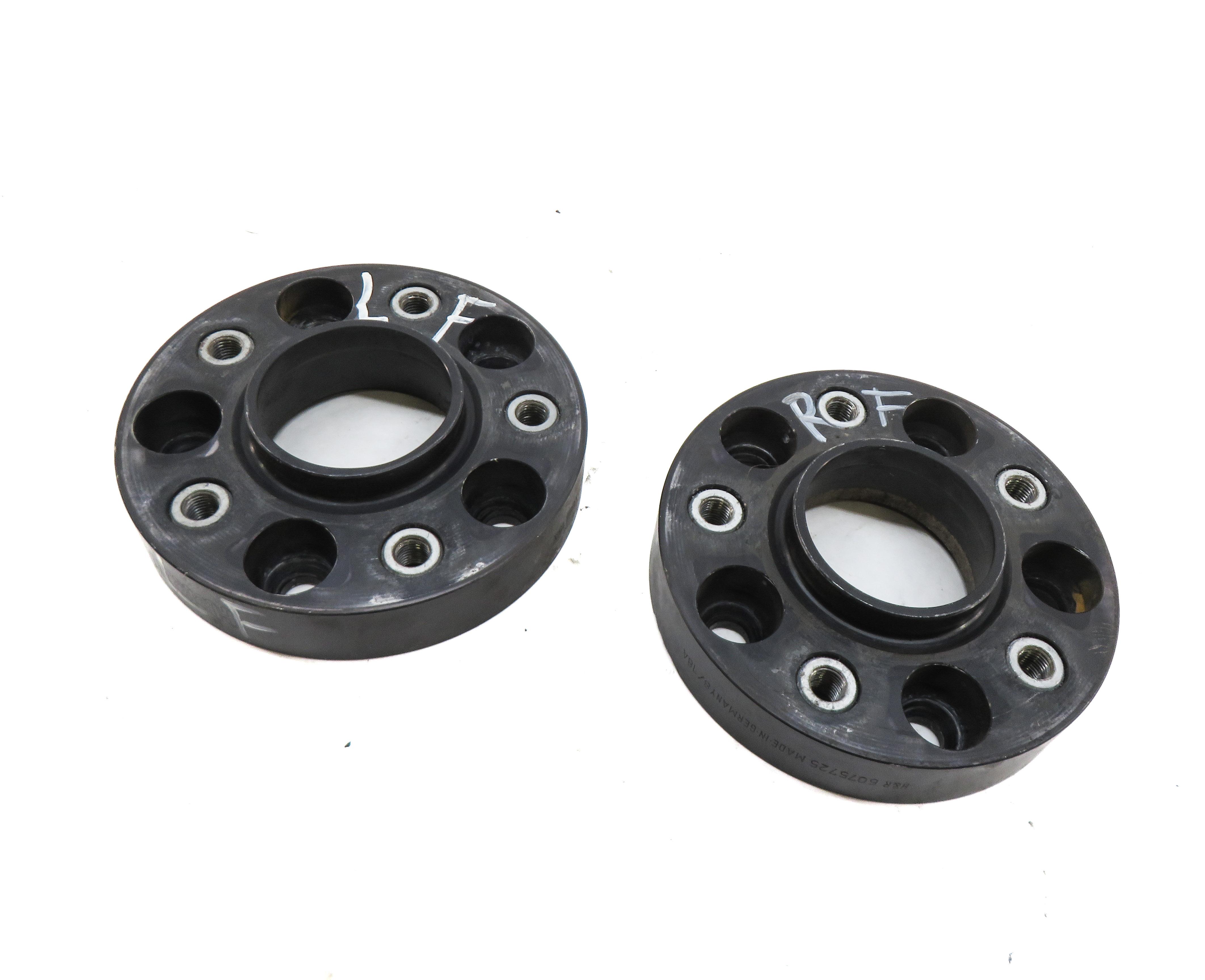 2006 BMW M6 (E63) FRONT LEFT & RIGHT H&R WHEEL SPACER SET 2 8/18A — exact item pictured