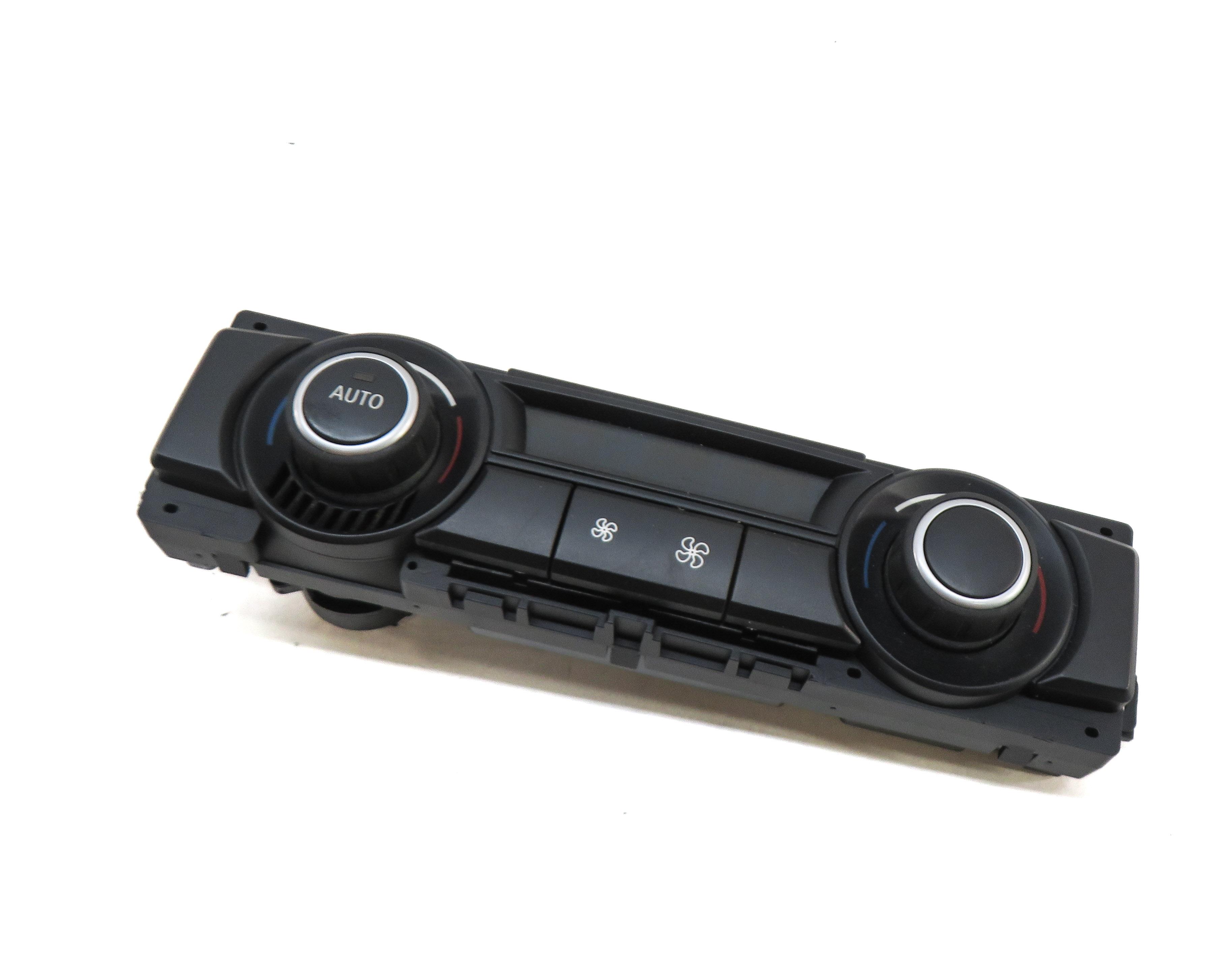 2007-2013 BMW X5 (E70) REAR HEATER A/C CLIMATE TEMPERATURE CONTROL PANEL — exact item pictured