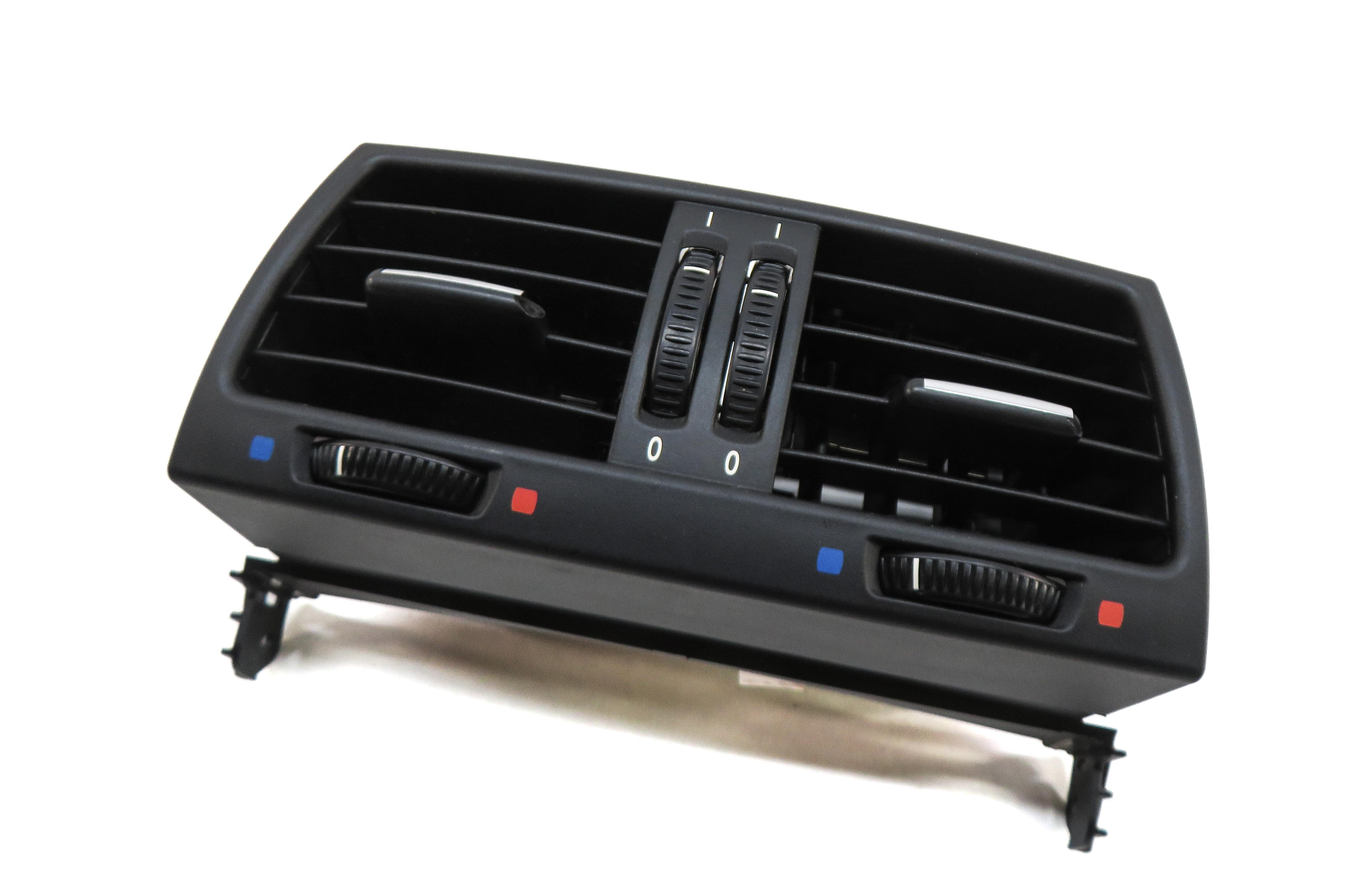 2009 BMW X5 (E70) REAR CENTER CONSOLE HVAC A/C HEATER AIR VENT (BLACK) 6954953 — exact item pictured