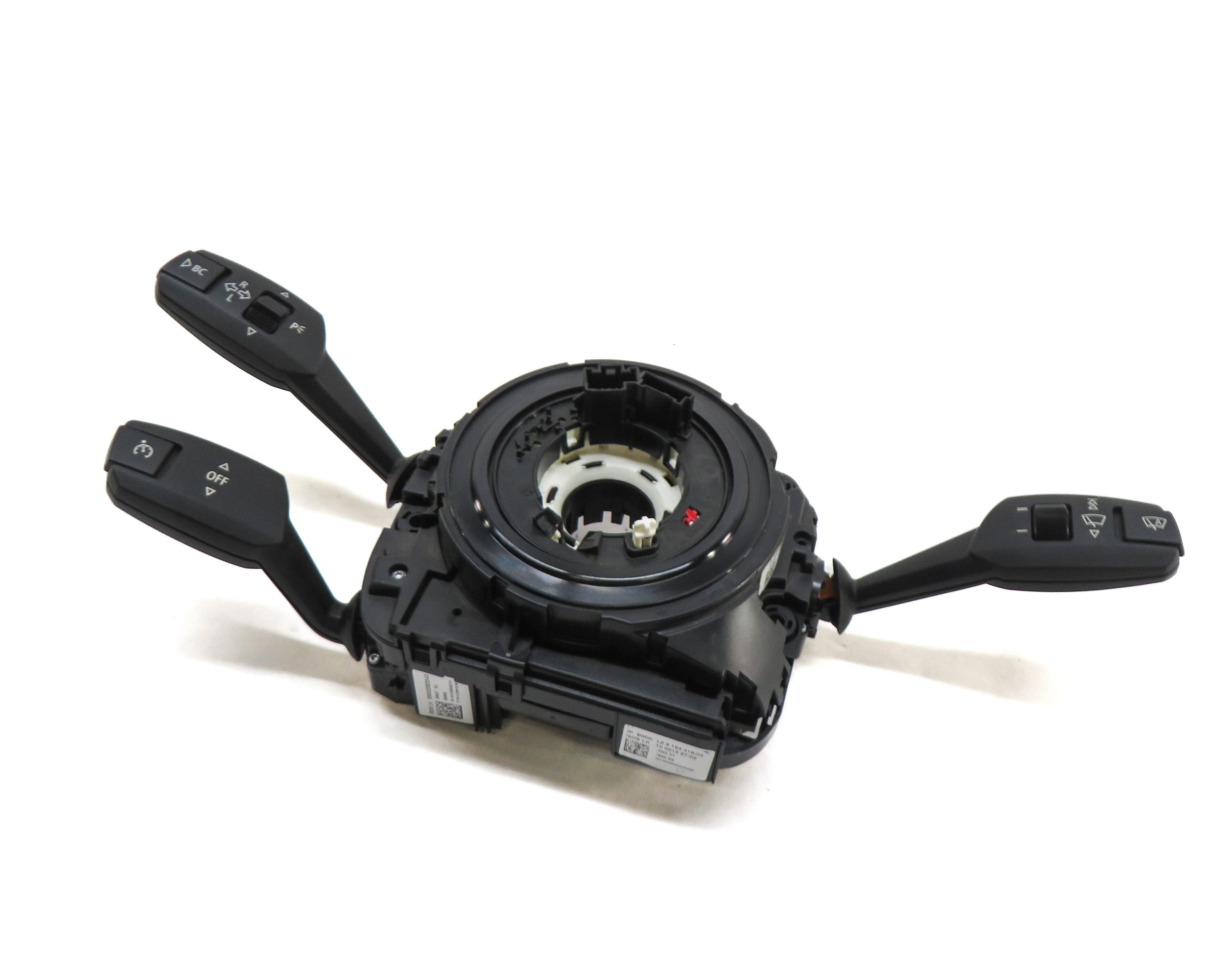 2007-2013 BMW X5 (E70) STEERING COLUMN BLINKER WIPER CRUISE COMBINATION SWITCH — exact item pictured