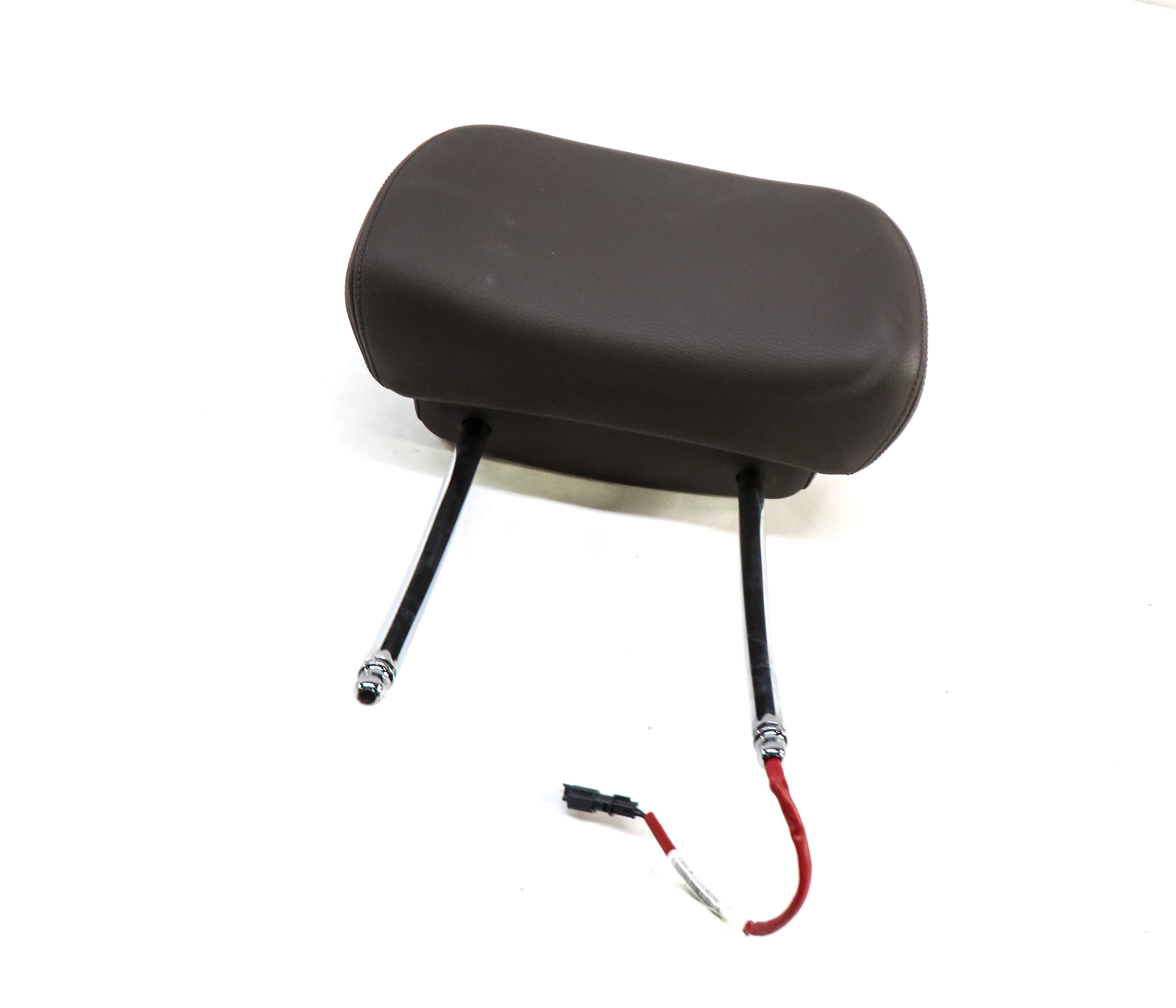 08-10 BMW X5 (E70) FRONT LEFT OR RIGHT SEAT ACTIVE HEADREST (TOBACCO BROWN) — exact item pictured