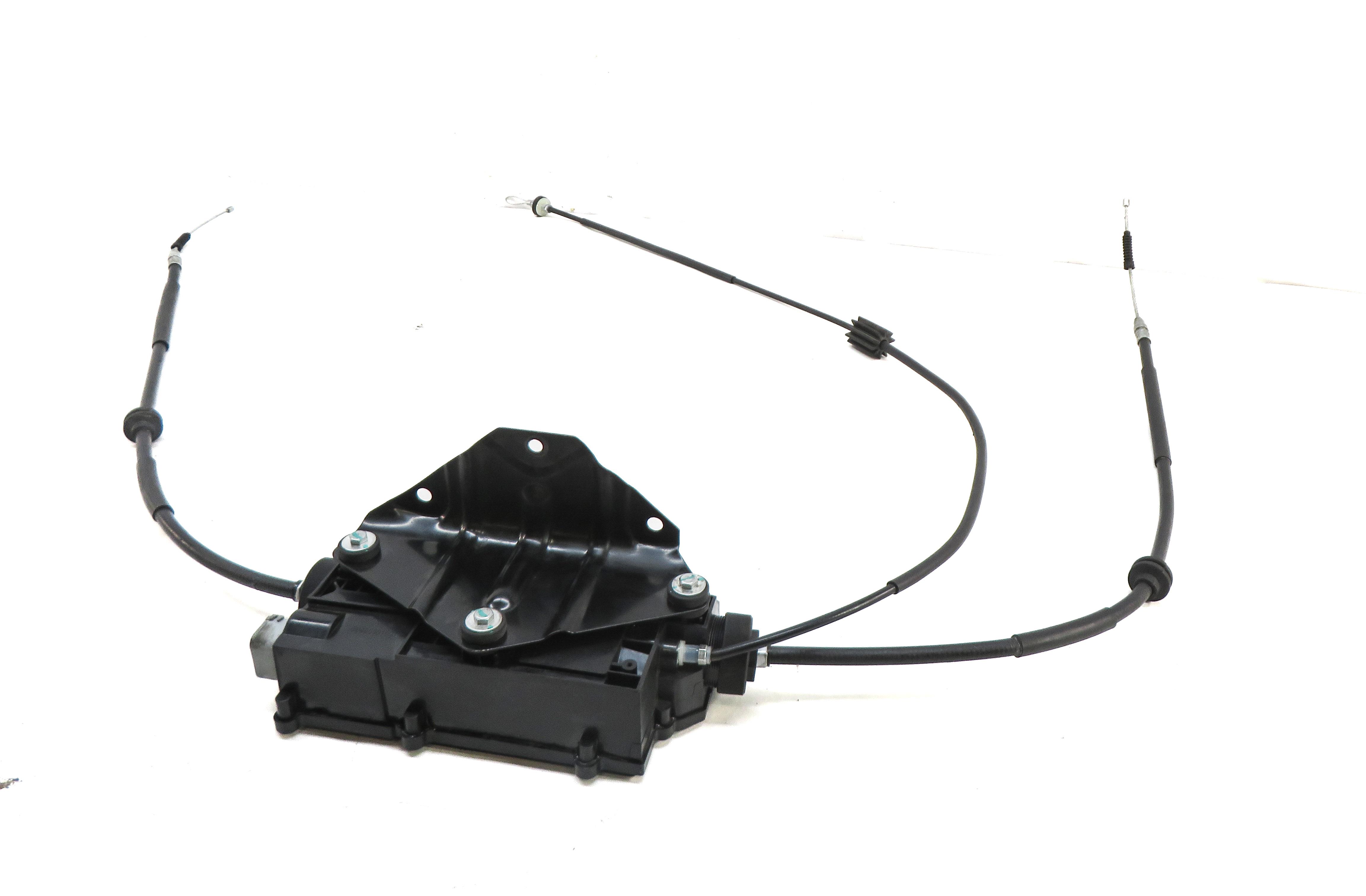 2009 BMW X5 (E70) EMERGENCY HILL PARKING E-BRAKE BRAKE ACTUATOR w/ CABLES — exact item pictured