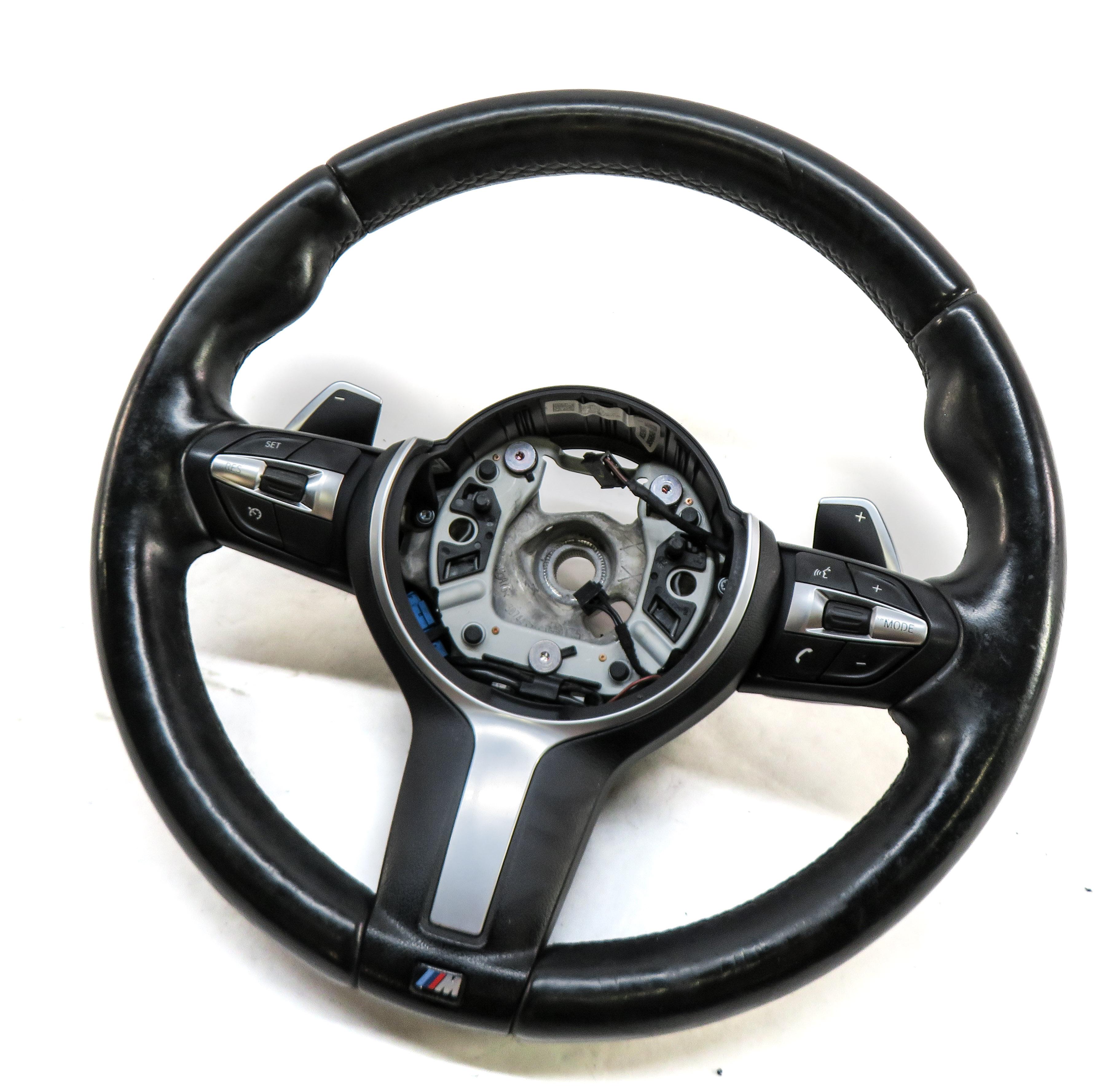 14-21 BMW 2 3GT 4 COUPE CONVERTIBLE (F32 F33 F22) 3 SPOKE M SPORT STEERING WHEEL — exact item pictured