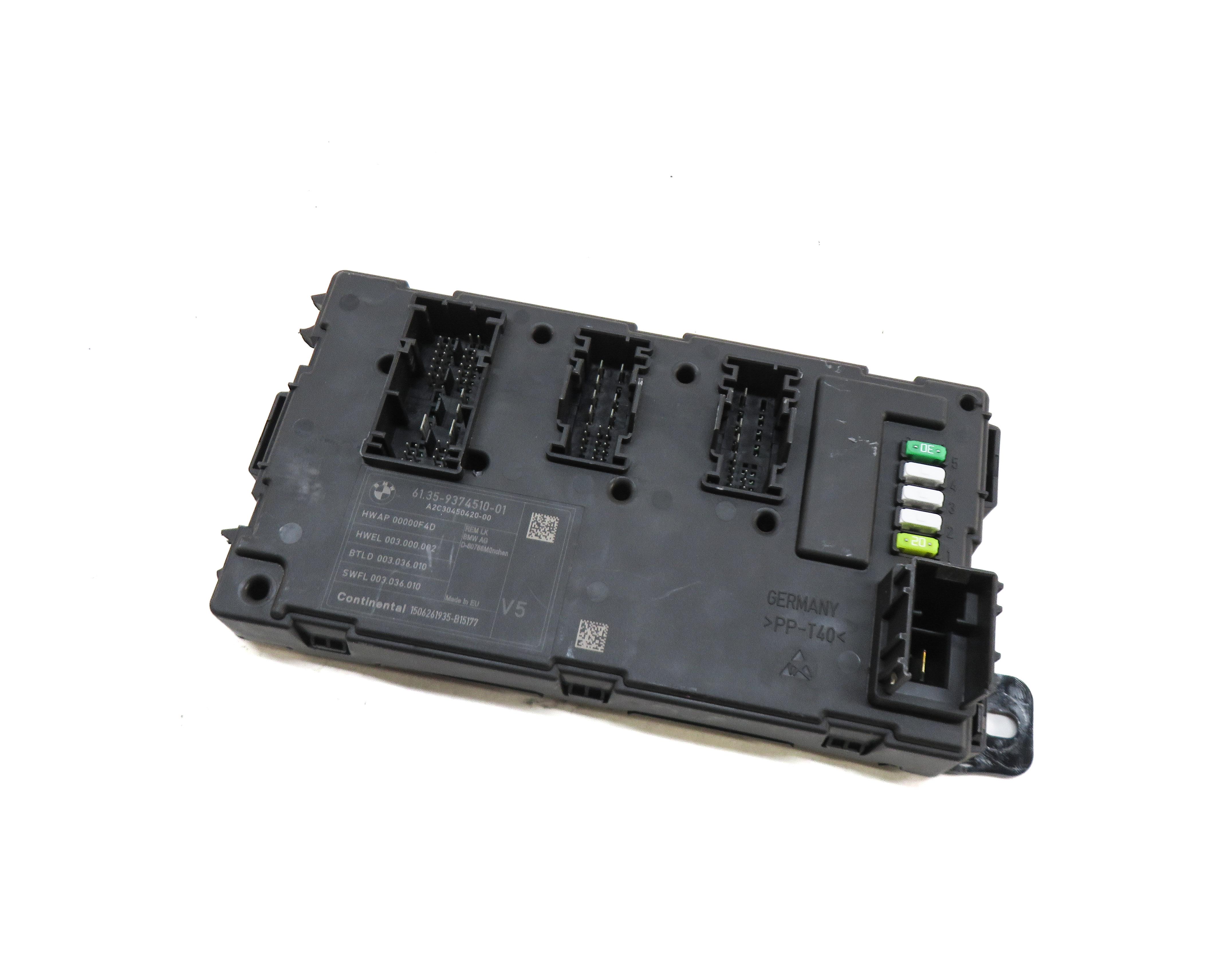 13-19 BMW 328i 330i 335i 428i 435i M3 M4 (F30 F31 F32) REAR BODY CONTROL MODULE — exact item pictured