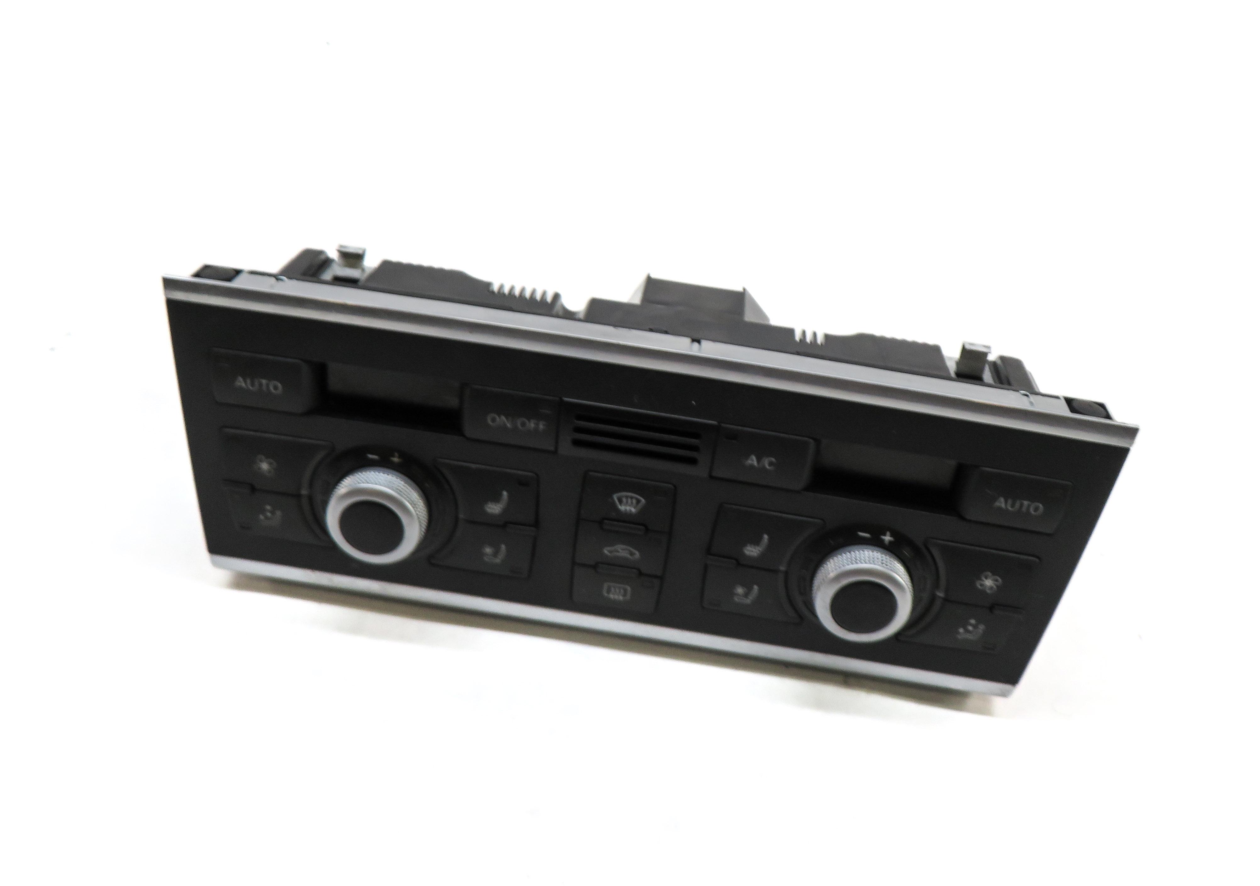 2013-2015 AUDI Q7 (4L) FRONT HEATER A/C TEMPERATURE CLIMATE CONTROL PANEL — exact item pictured