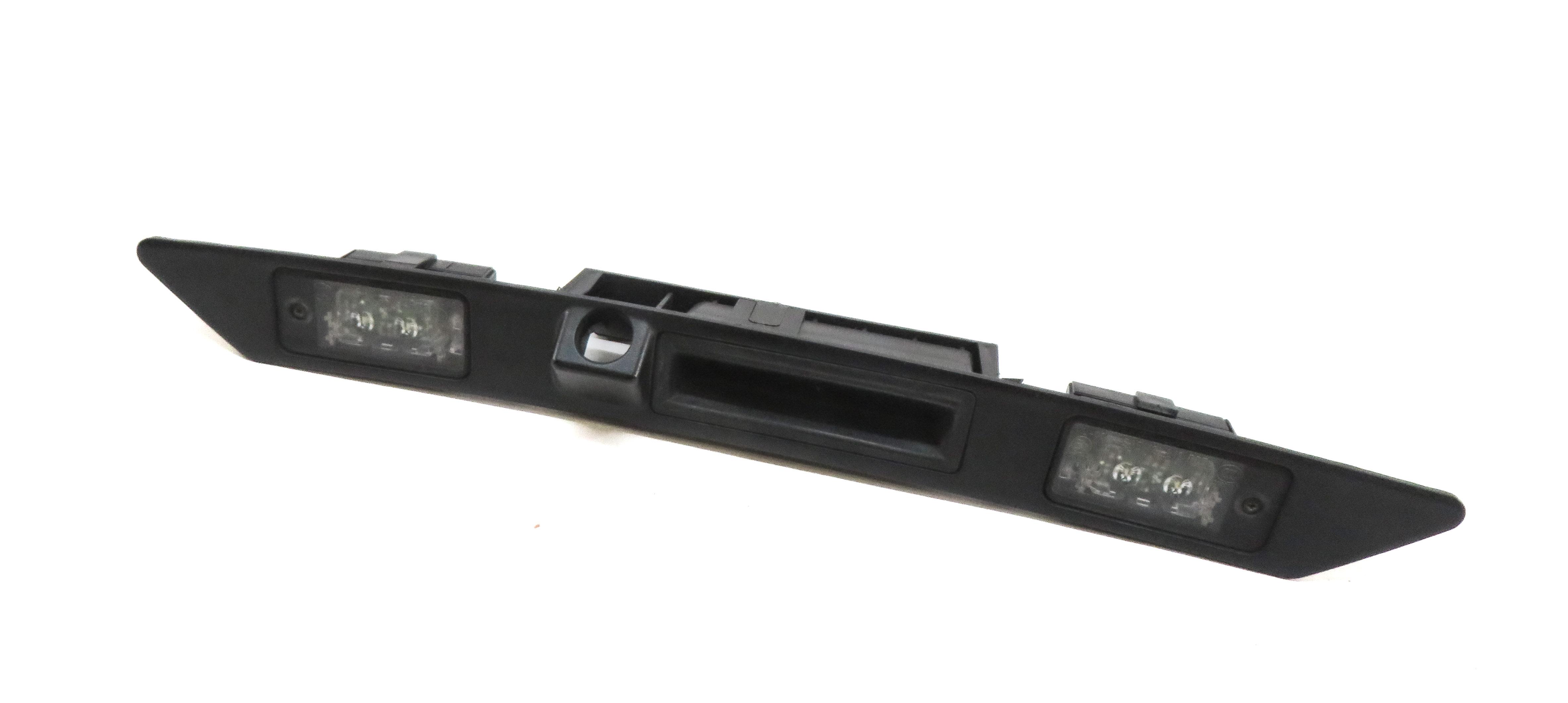 2014 AUDI Q7 (4L) REAR HATCH TRUNK HANDLE w/ LICENSE PLATE LIGHTS 4L0827574B — exact item pictured