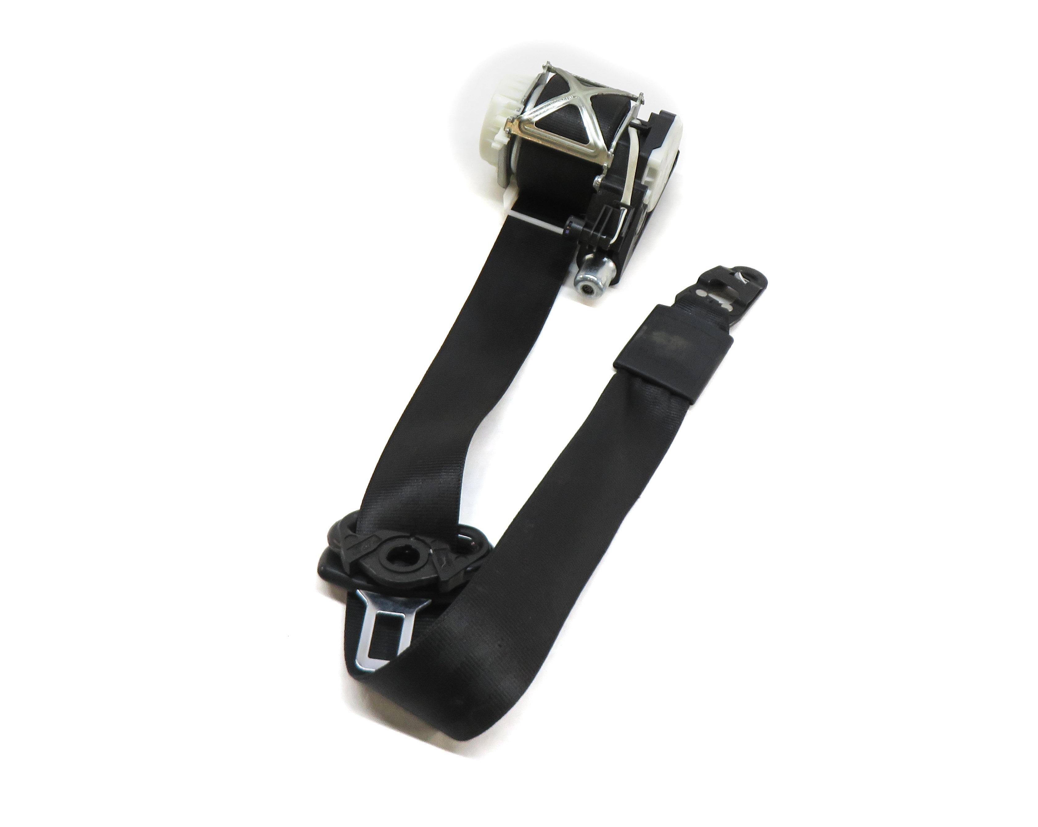2007-2015 AUDI Q7 (4L) FRONT RIGHT PASSENGER SEAT SEATBELT RETRACTOR (BLACK) — exact item pictured