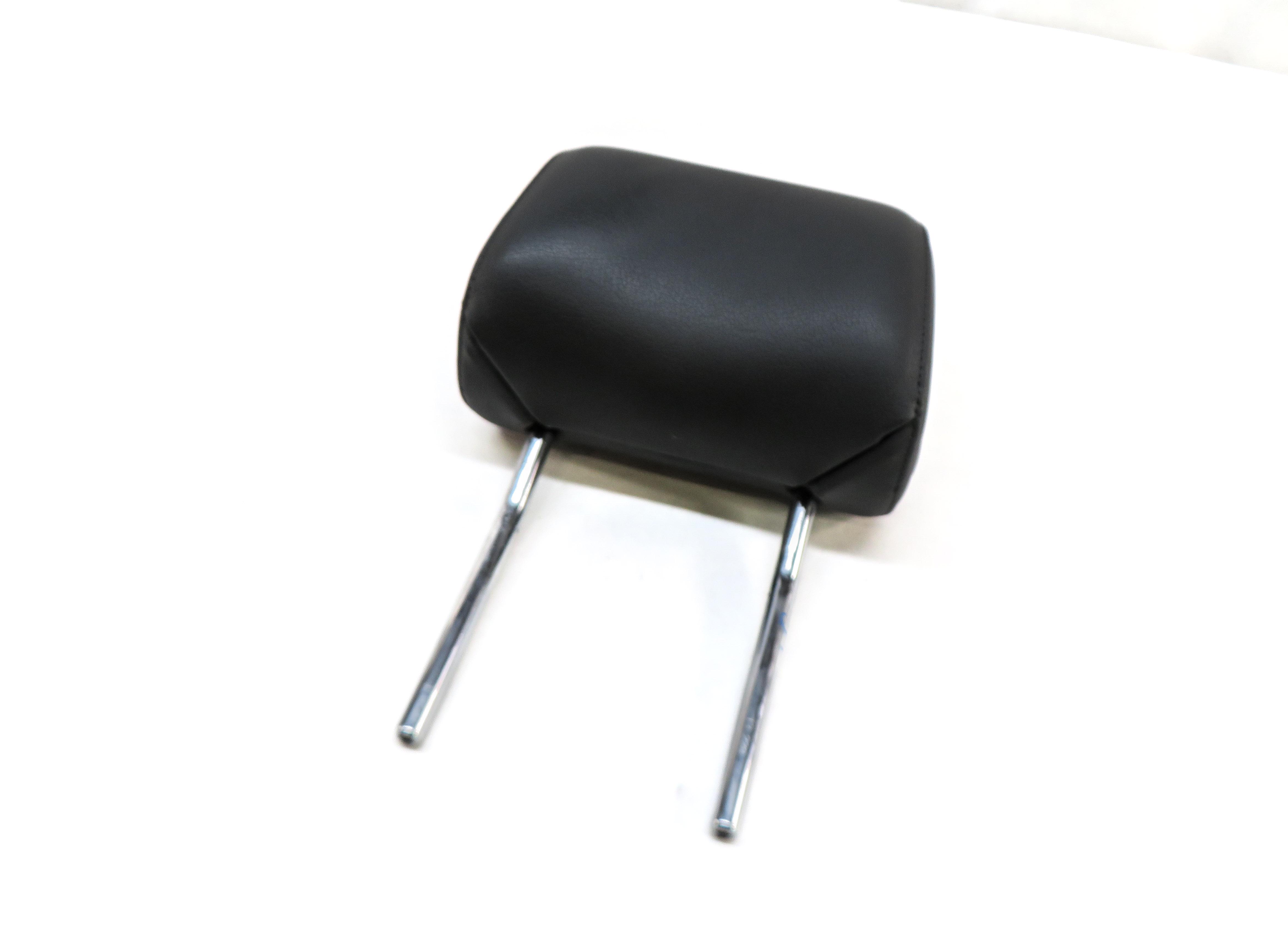 08-15 AUDI Q7 (4L) FRONT LEFT DRIVER & RIGHT PASSENGER SEAT HEADREST SET (BLACK) — exact item pictured