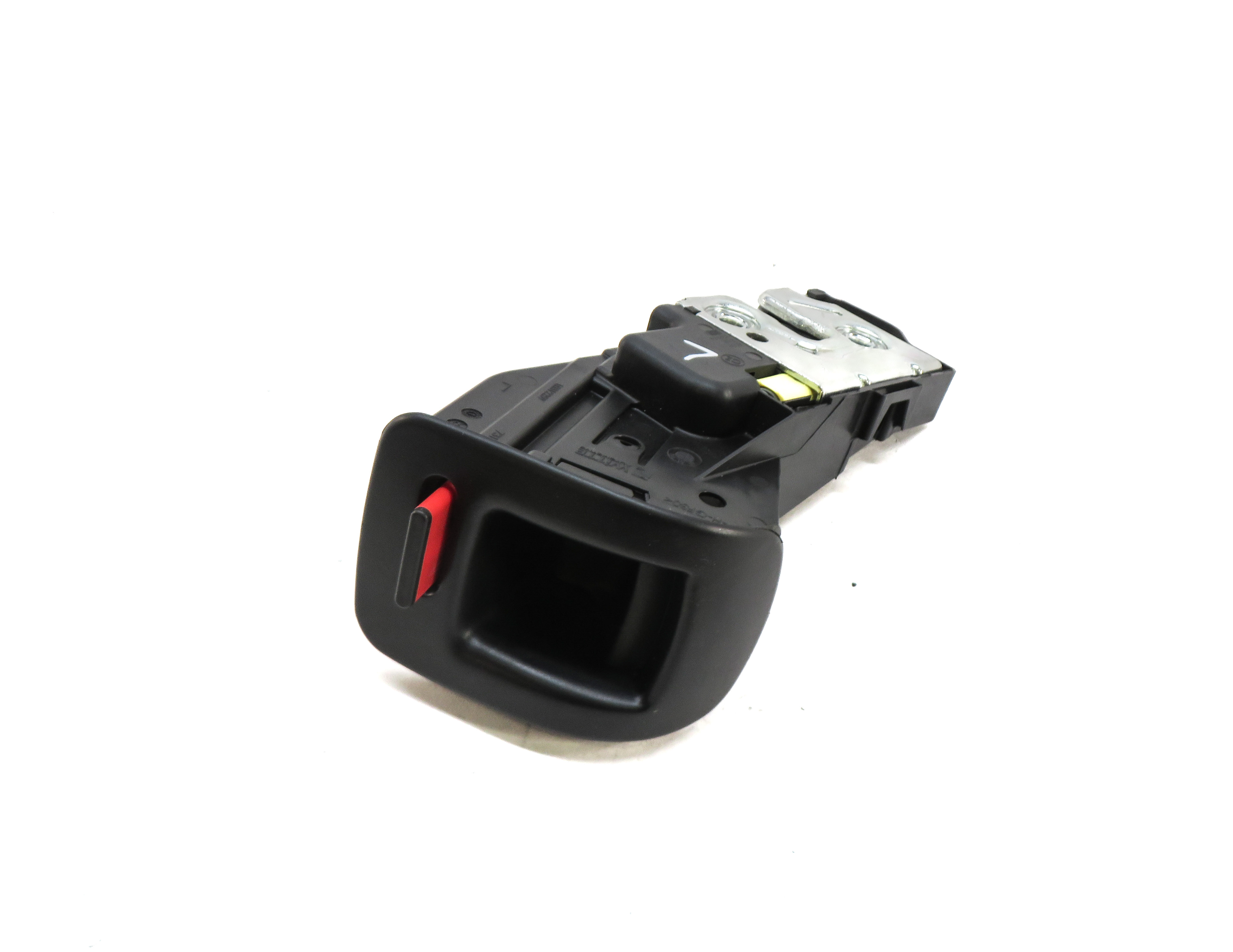 2015 BMW X5 (F15) REAR 2ND ROW LEFT SEAT FOLD LATCH & RELEASE BUTTON (Black) — exact item pictured