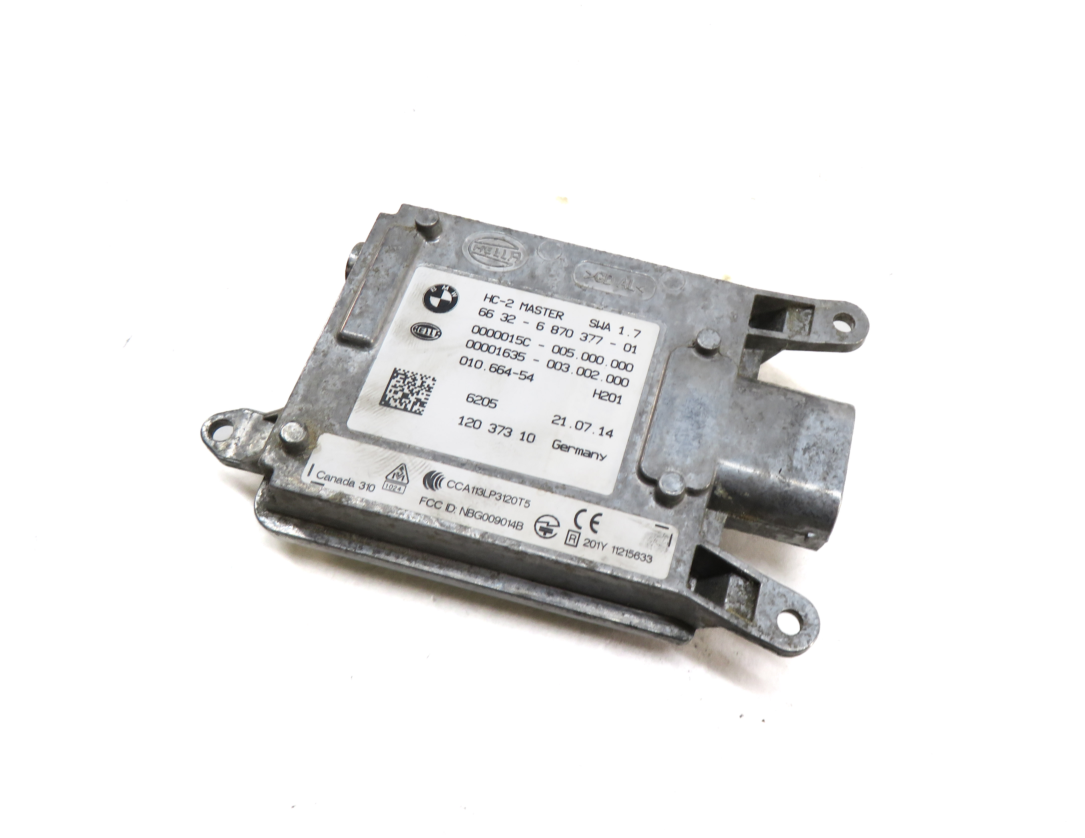 14-19 BMW X4 X5 X6 F15 F16 F26 REAR LEFT BLIND SPORT ALERT SENSOR MASTER MODULE — exact item pictured