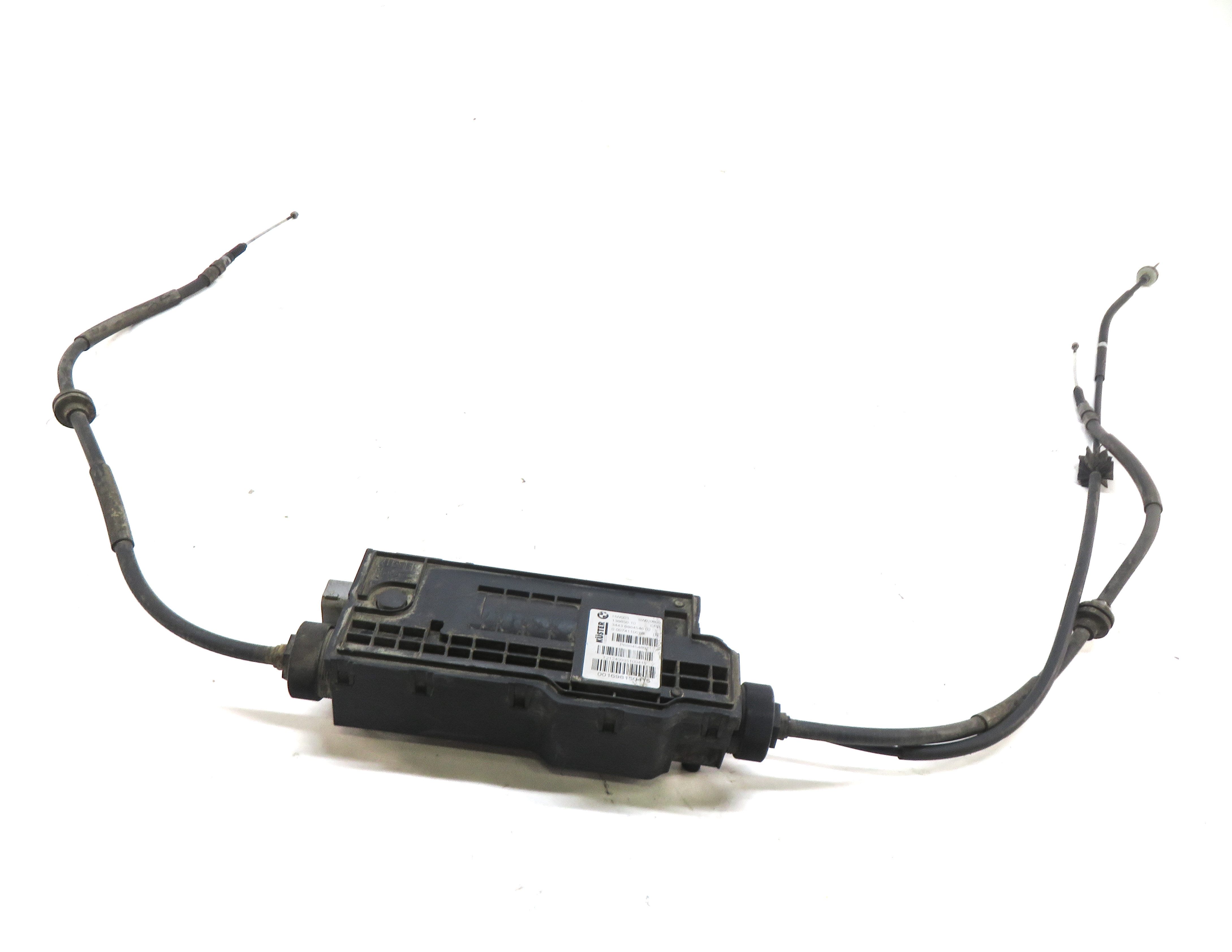 2015 BMW X5 (F15) EMERGENCY HILL PARKING BRAKE ACTUATOR WITH CABLES — exact item pictured