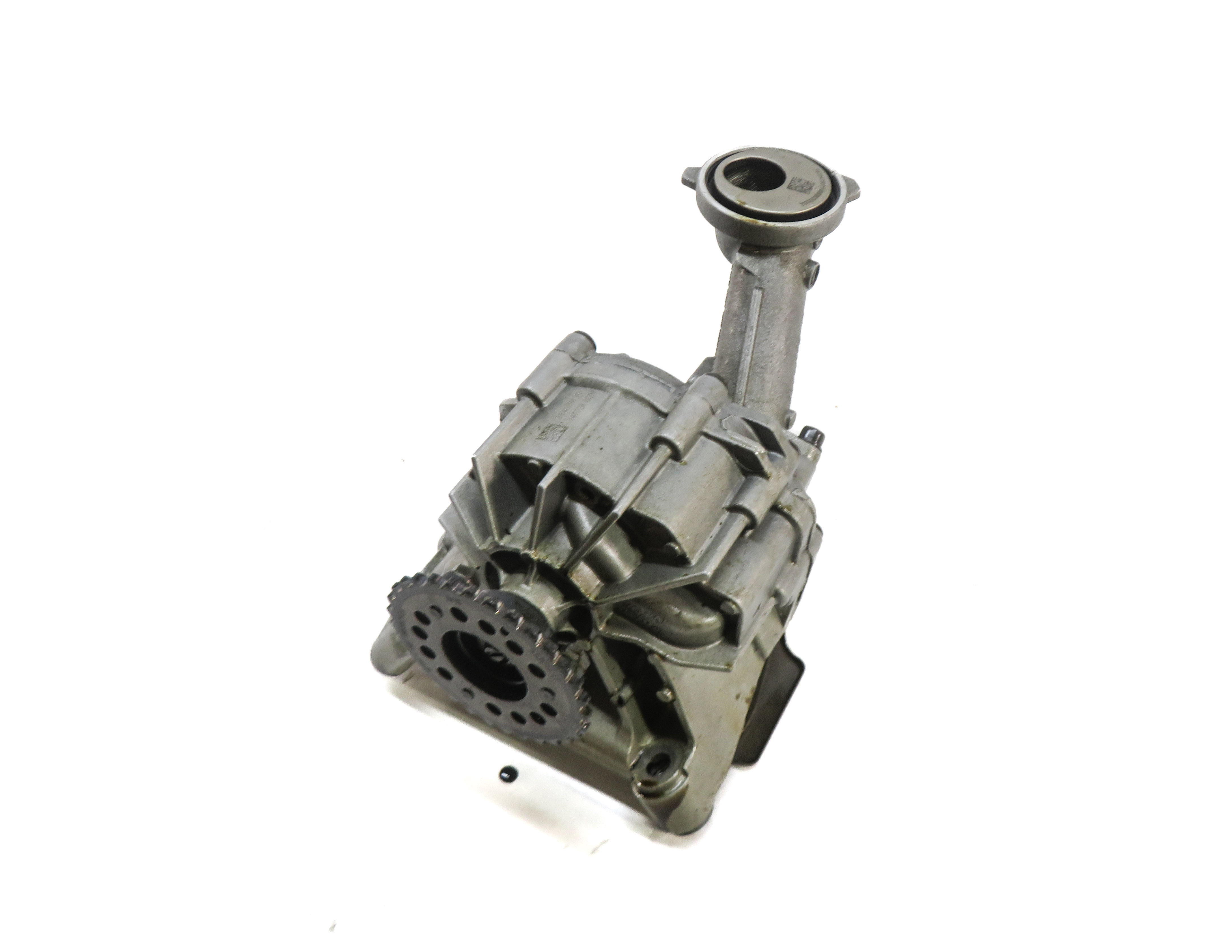 2015 BMW X5 (F15) 4.4L TWIN TURBO N63 ENGINE OIL PUMP w/ PICKUP TUBE — exact item pictured