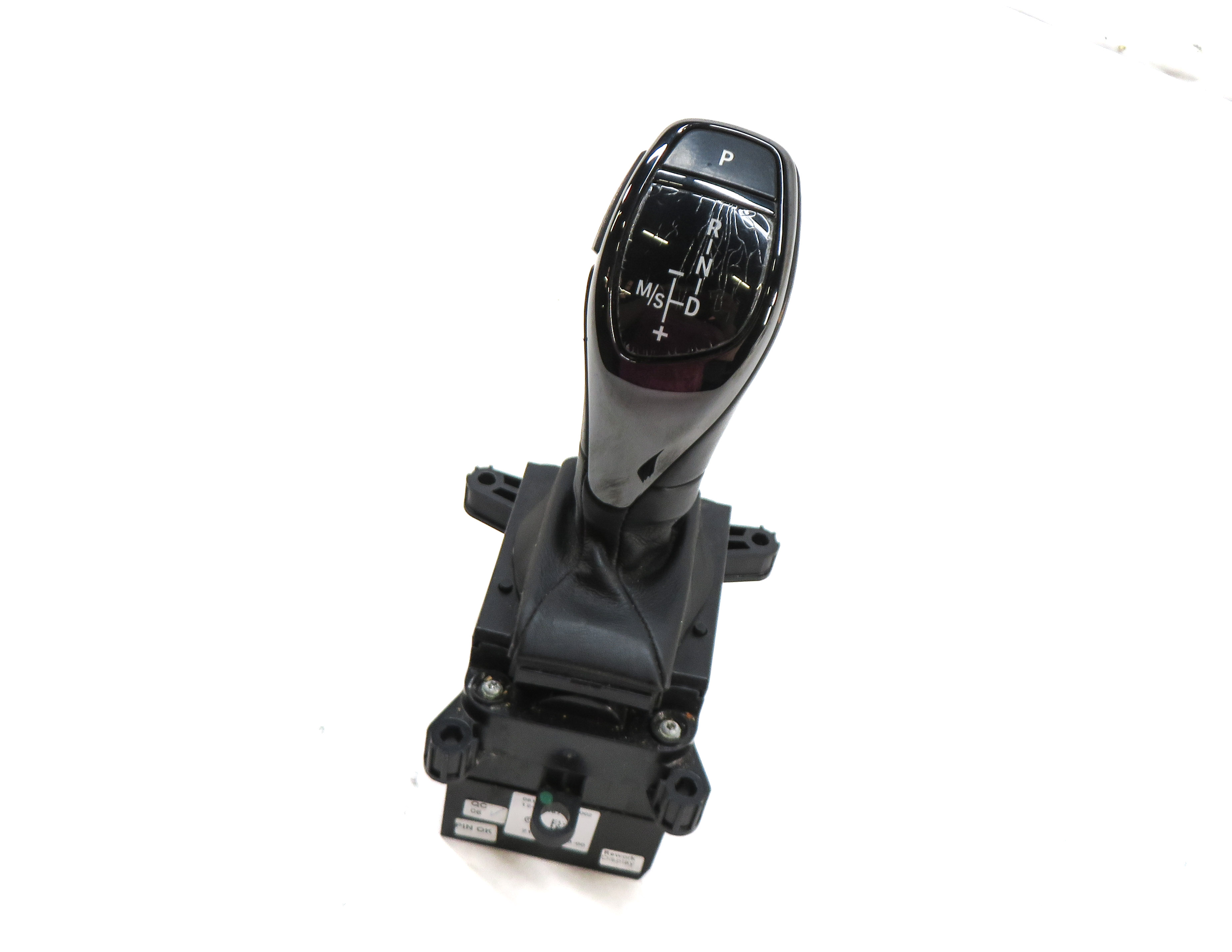 14-18 BMW X5 (F15) AUTO TRANSMISSION SPORT SHIFTER SHIFT BOX & KNOB (CERAMIC) — exact item pictured