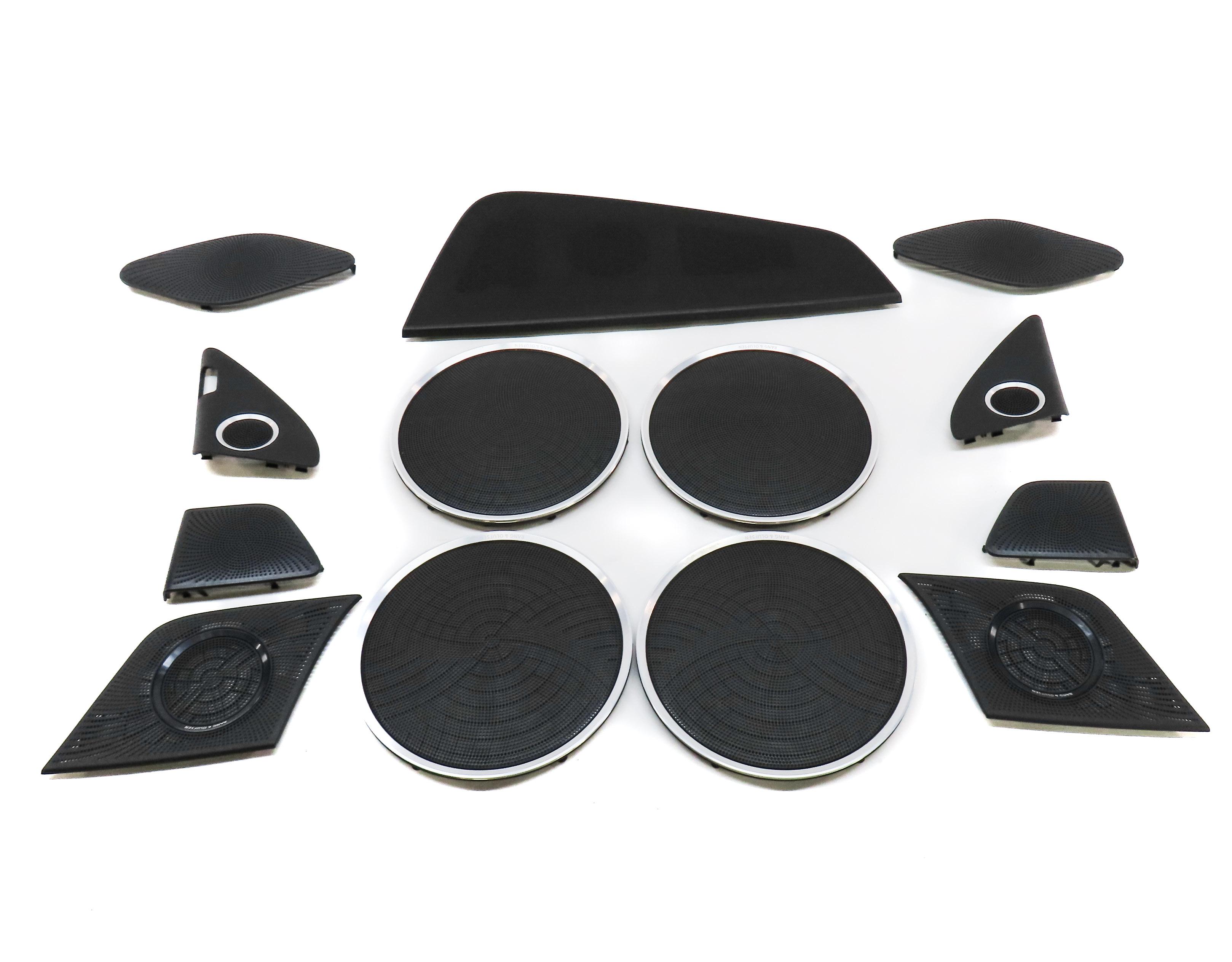 2016 AUDI Q5 B8 8R FRONT REAR LEFT RIGHT BANG & OLUFSEN SPEAKER COVER TRIM SET13 — exact item pictured