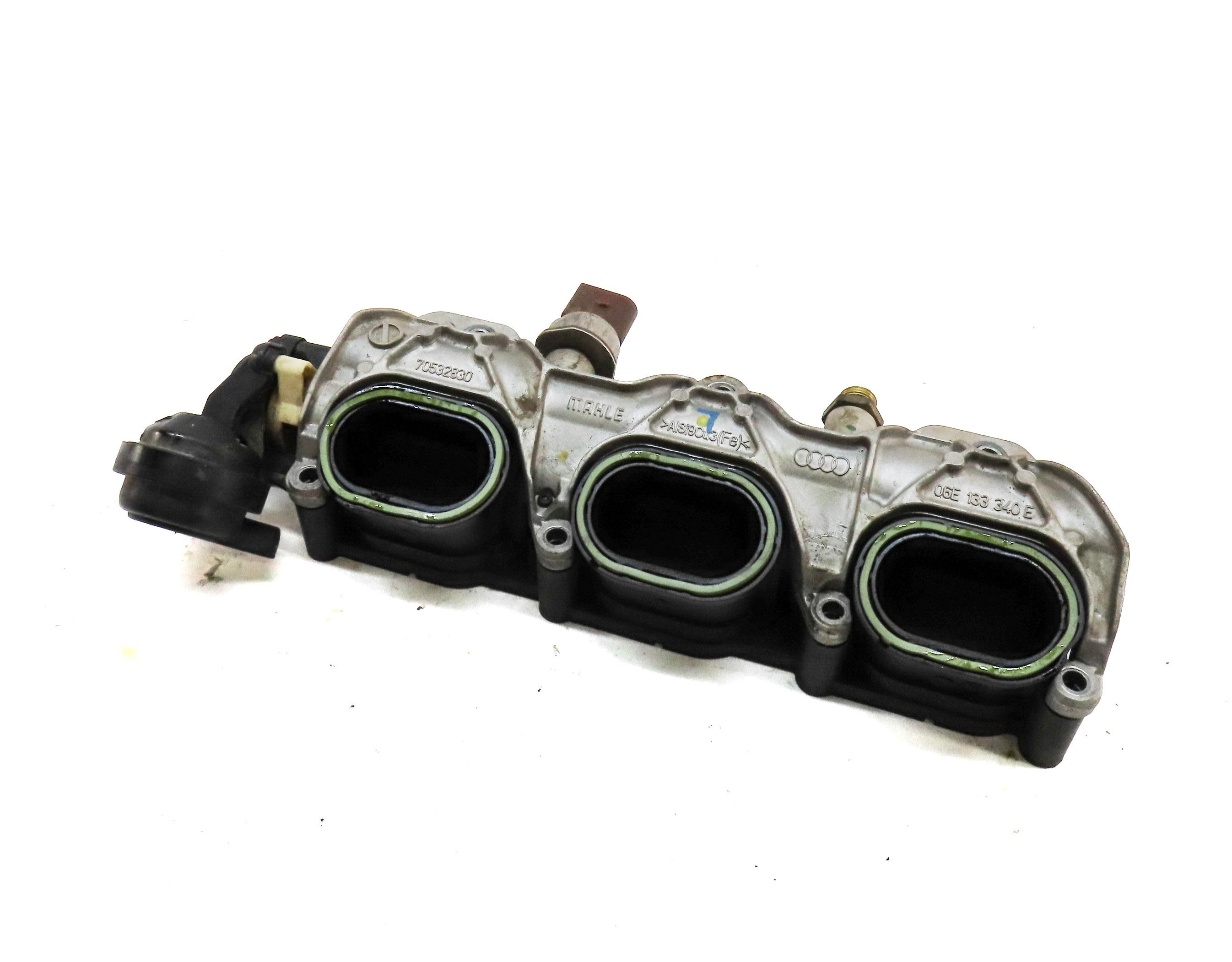 12-17 AUDI A6 A7 Q5 S5 SQ5 (C7 4G8 B8 8T 8R) LEFT INTAKE MANIFOLD DIFFUSER RAIL — exact item pictured