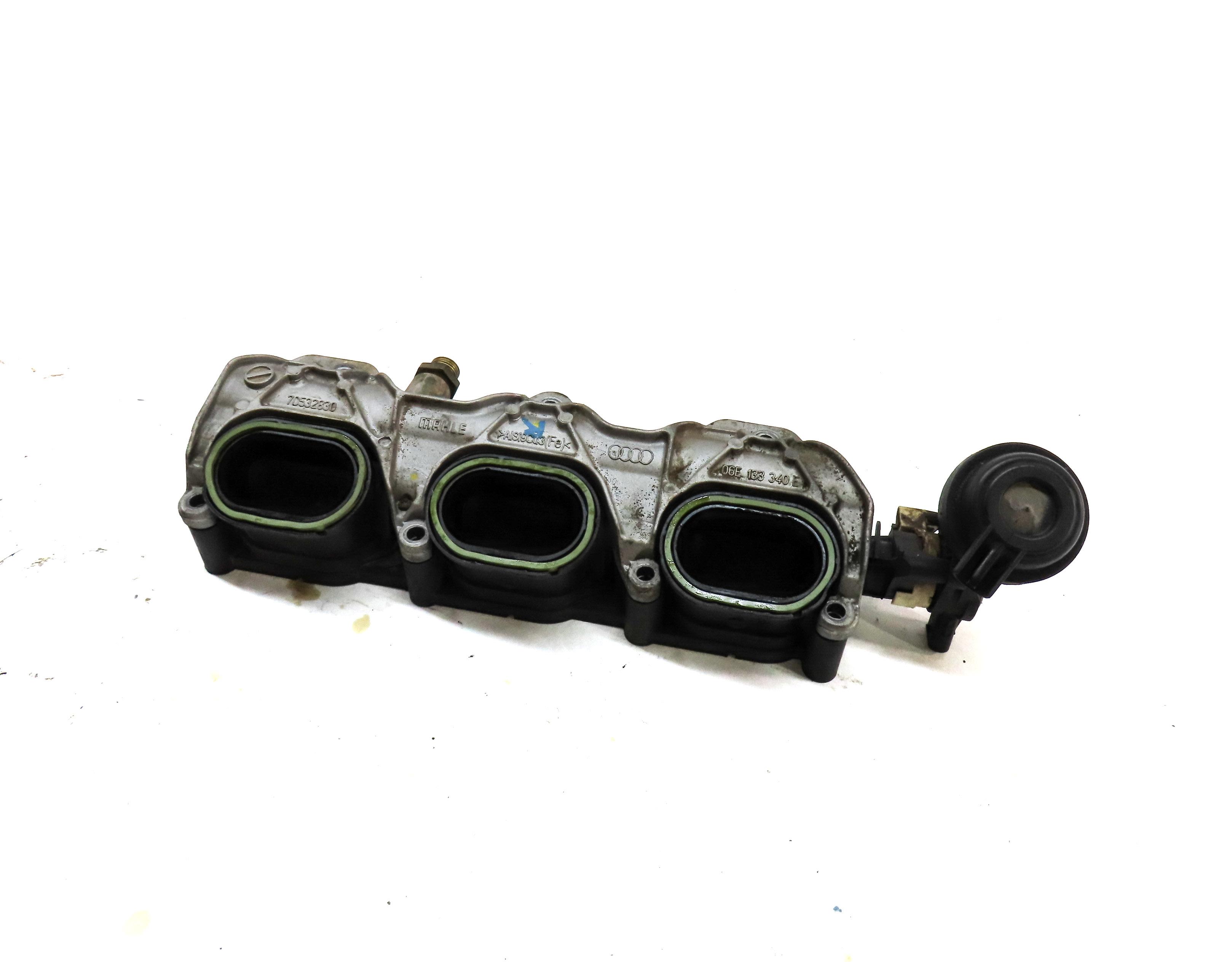 12-17 AUDI A6 A7 Q5 S5 SQ5 (C7 4G8 B8 8T 8R) RIGHT INTAKE MANIFOLD DIFFUSER RAIL — exact item pictured