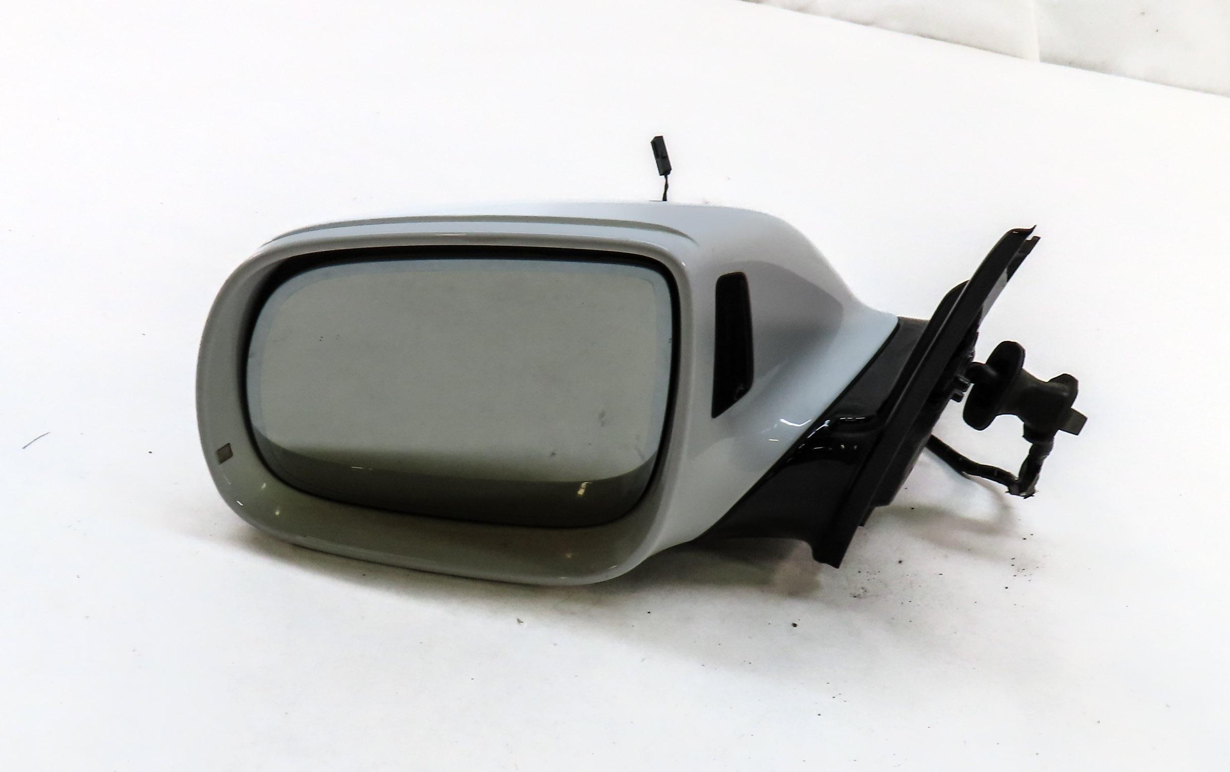 2015-2017 AUDI Q5 SQ5 (B8 8R) LEFT PFOLD AUTODIM BLIND SPOT DOOR MIRROR (WHITE) — exact item pictured