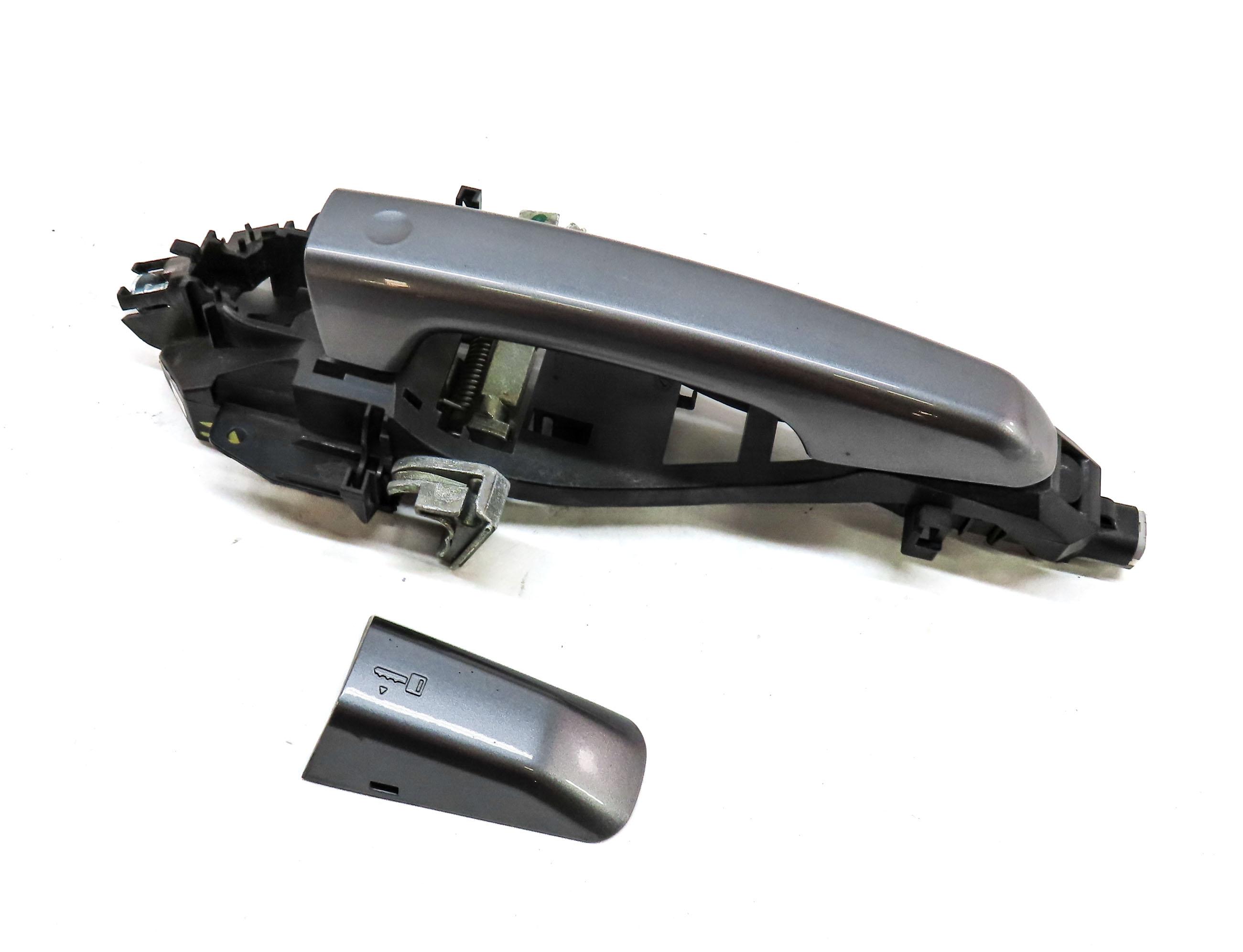 20-21 DISCOVERY SPORT L550 FRONT LEFT DRIVER PASSIVE OUTSIDE DOOR HANDLE (GRAY) — exact item pictured