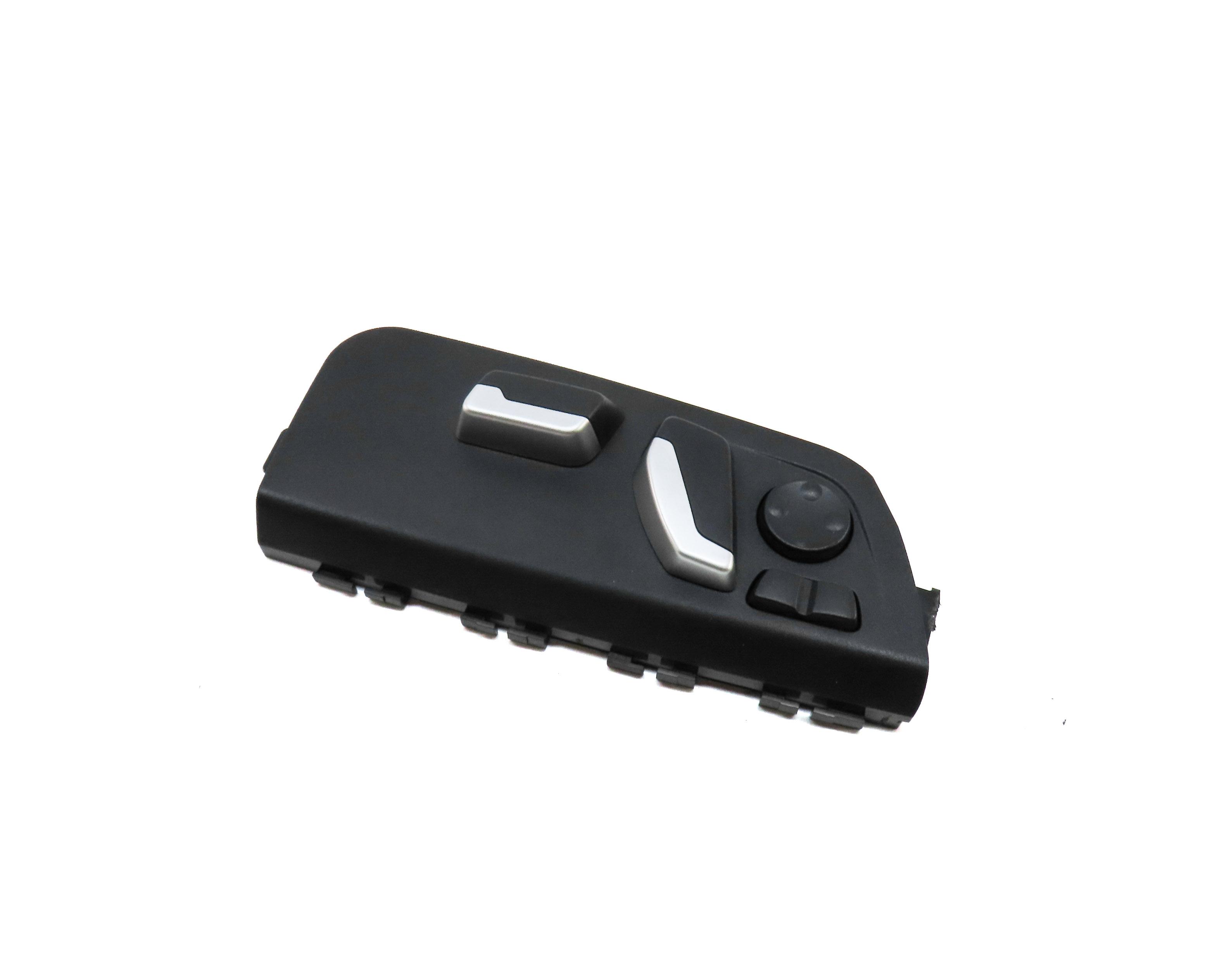 2018 BMW 230i (F22) FRONT RIGHT PASSENGER SEAT ADJUST SWITCH w/ LUMBAR (BLACK) — exact item pictured