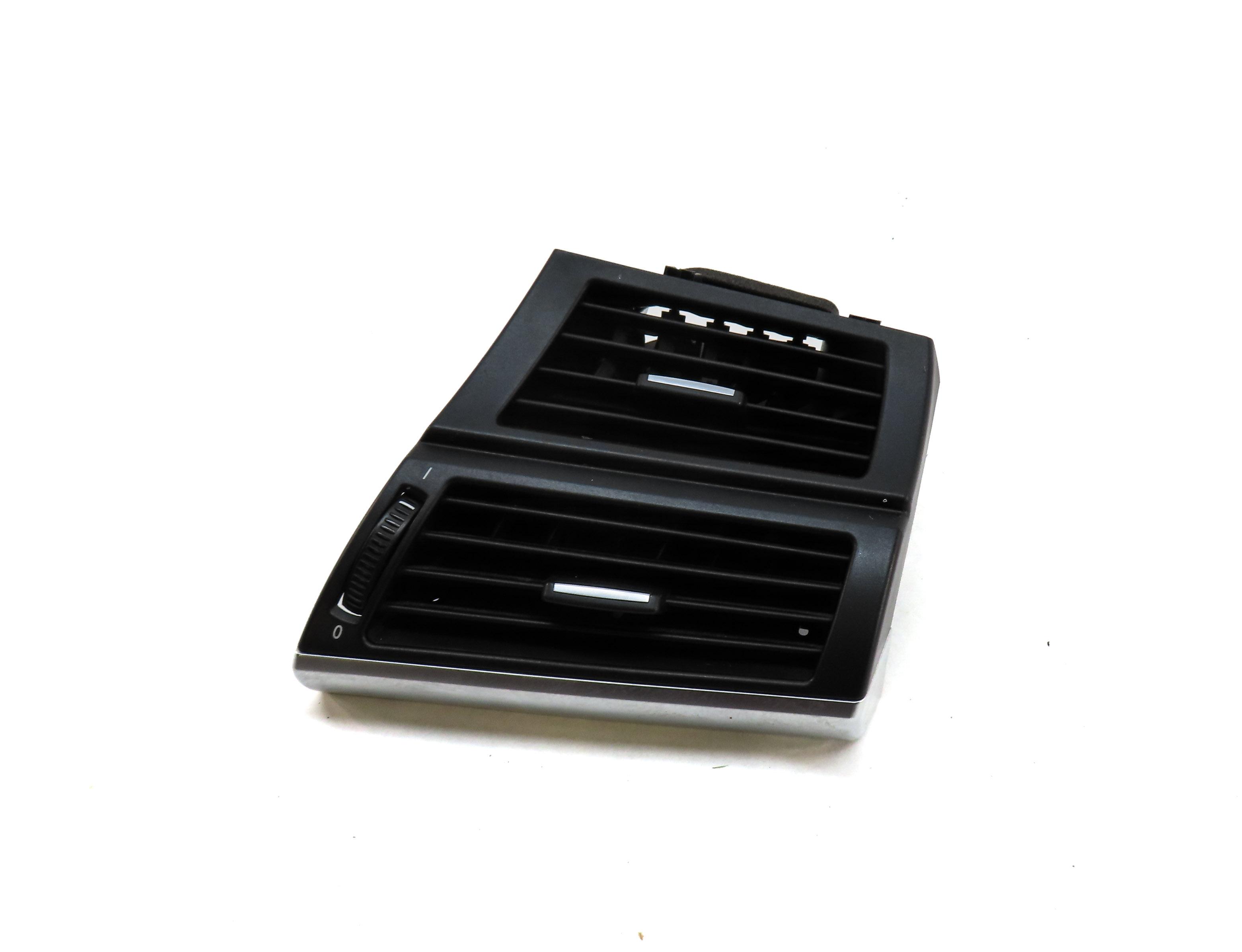 2012 BMW X5 (E70) FRONT RIGHT PASSENGER A/C HEATER AIR VENT (BLACK) 9227768 — exact item pictured