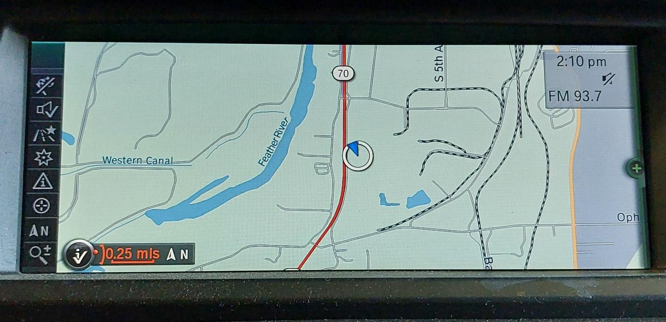 10-14 X5 X5M X6 X6M (E70 E71 E72) 8.8" FRONT GPS NAVIGATION MEDIA DISPLAY SCREEN — exact item pictured