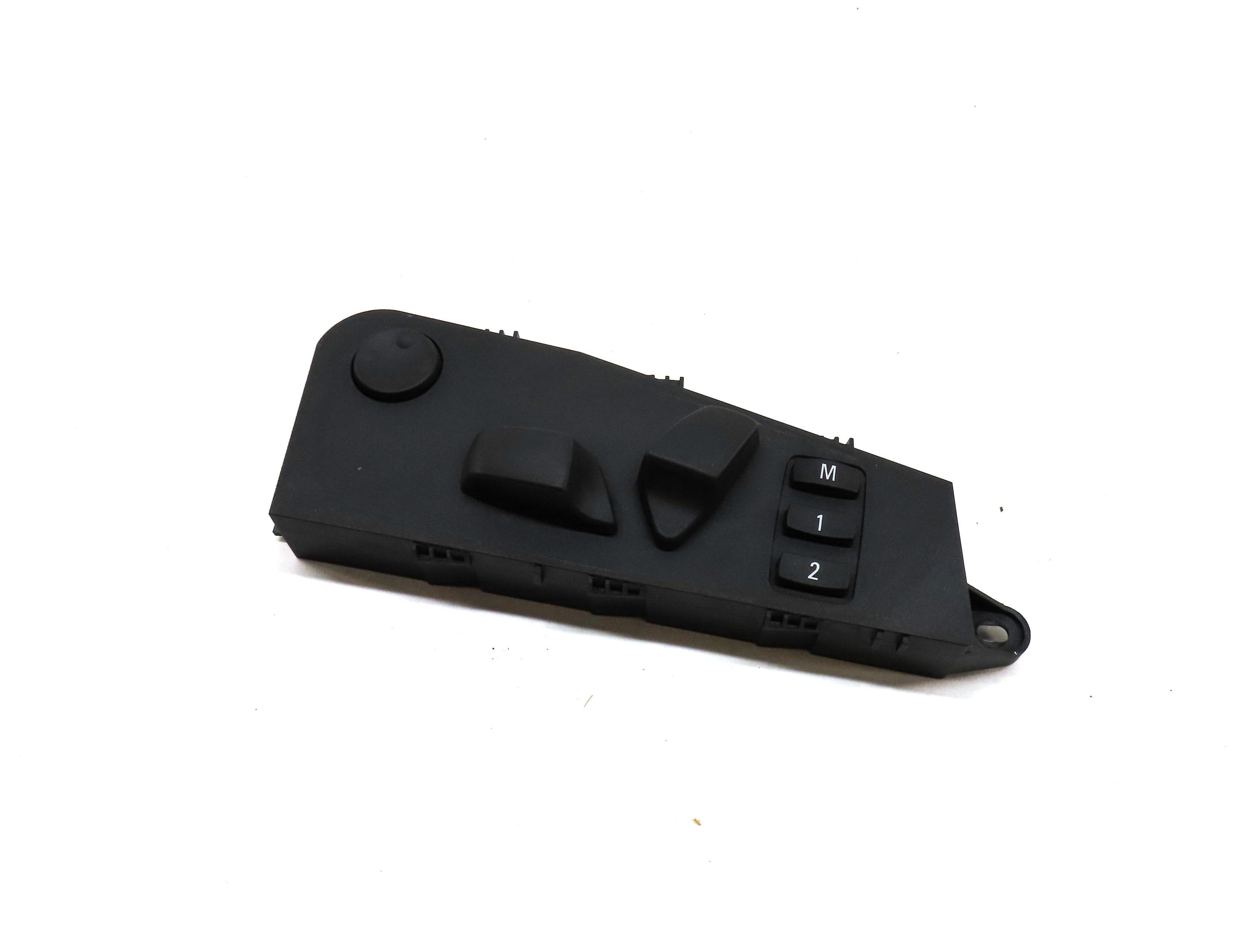 2012 BMW X5 (E70) FRONT LEFT DRIVER SEAT MEMORY ADJUST ADJUSTMENT SWITCH (BLACK) — exact item pictured