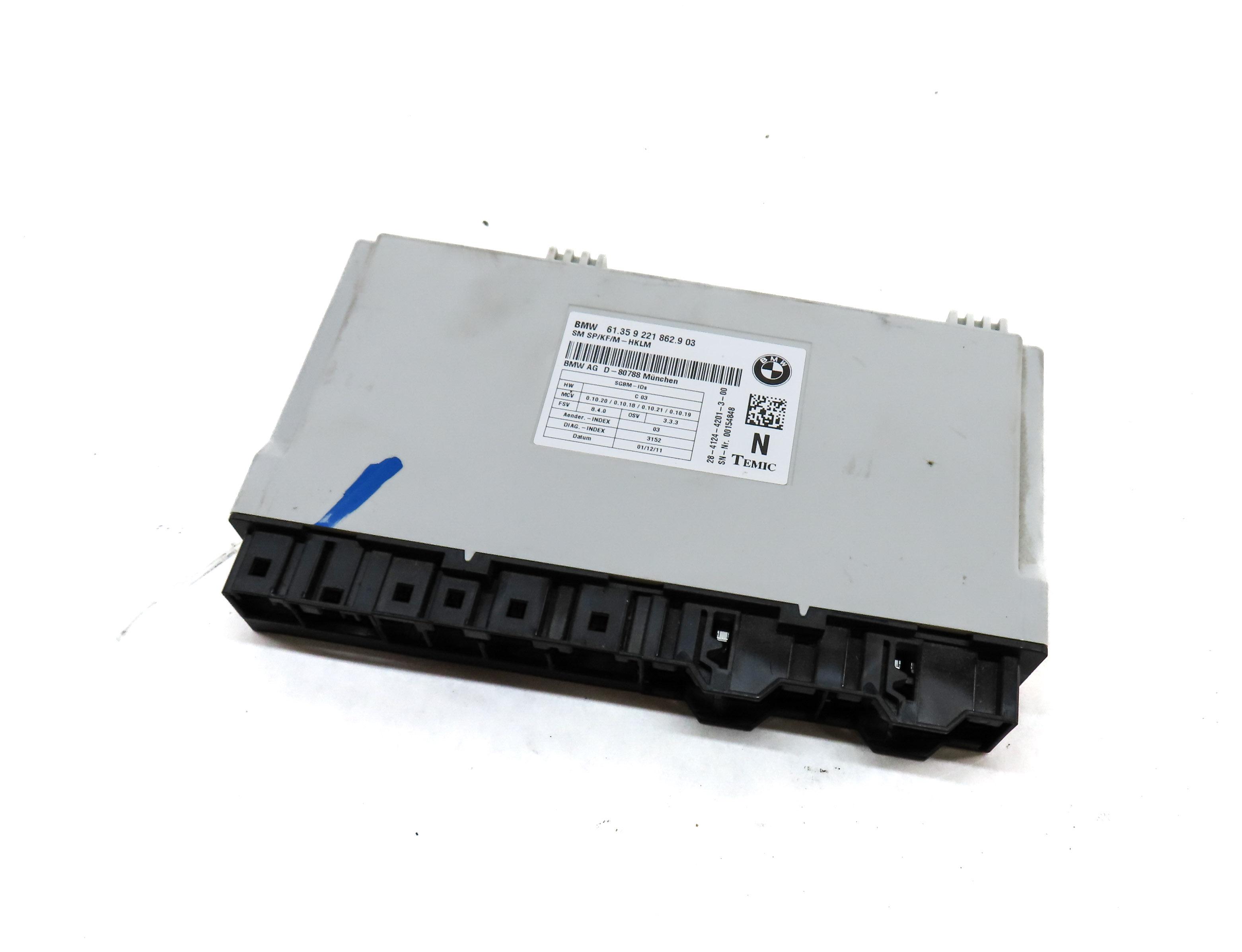 2011-2014 BMW X5 X5M X6 X6M (E70 E71) RIGHT FRONT PASSENGER SEAT CONTROL MODULE — exact item pictured