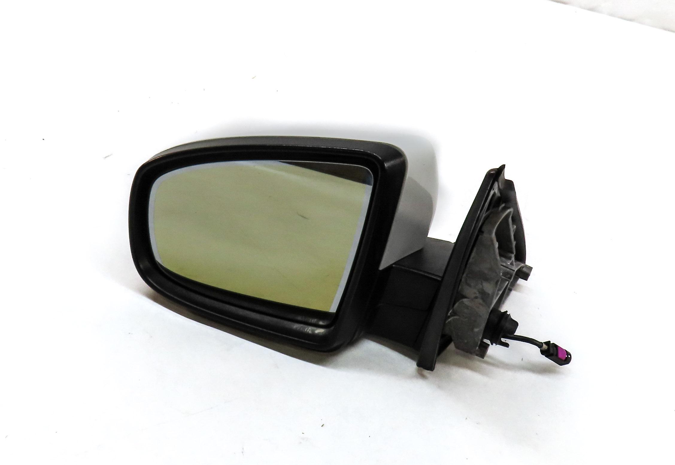 2010-2013 BMW X5 (E70) LEFT P-FOLD AUTODIM CAMERA HEATED DOOR MIRROR (WHITE) — exact item pictured