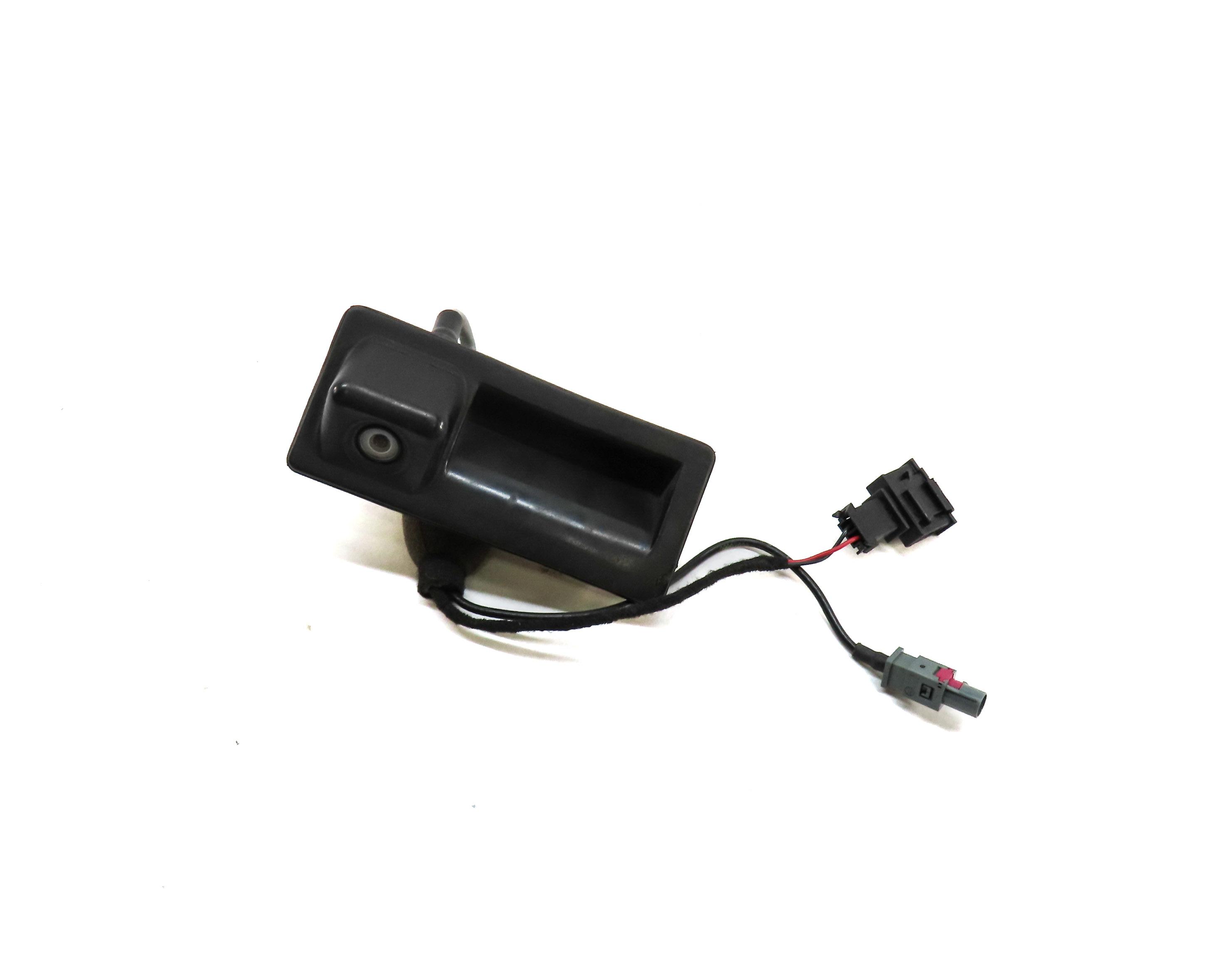 2012-2018 AUDI A6 S6 A7 S7 RS7 (C7) REAR TRUNK RELEASE HANDLE w/ BACKUP CAMERA — exact item pictured