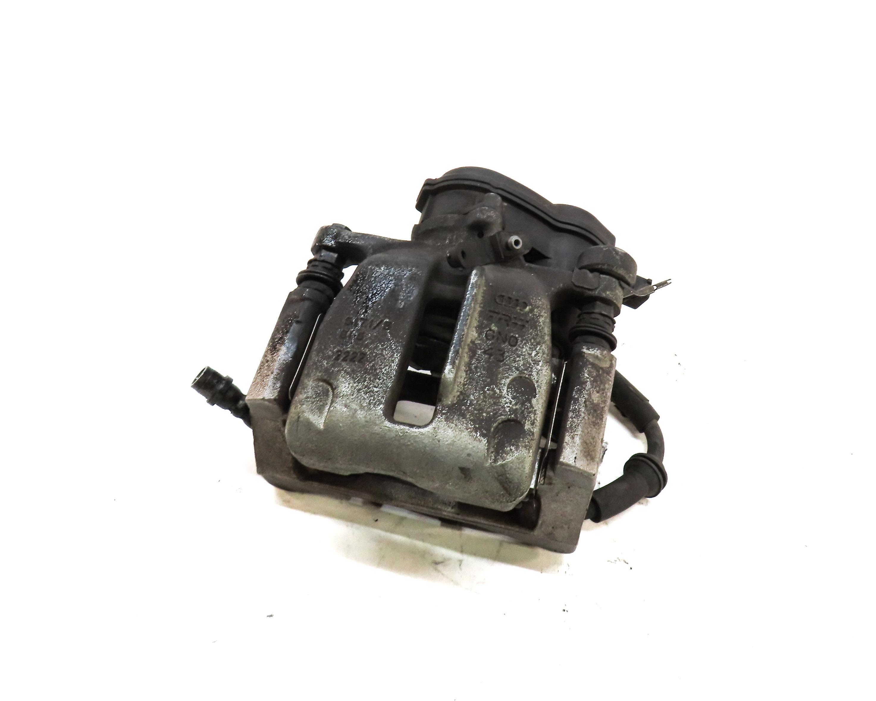 2012-2017 AUDI A6 A7 (C7) LEFT DRIVER REAR DISC BRAKE CALIPER (330mm ROTOR) — exact item pictured