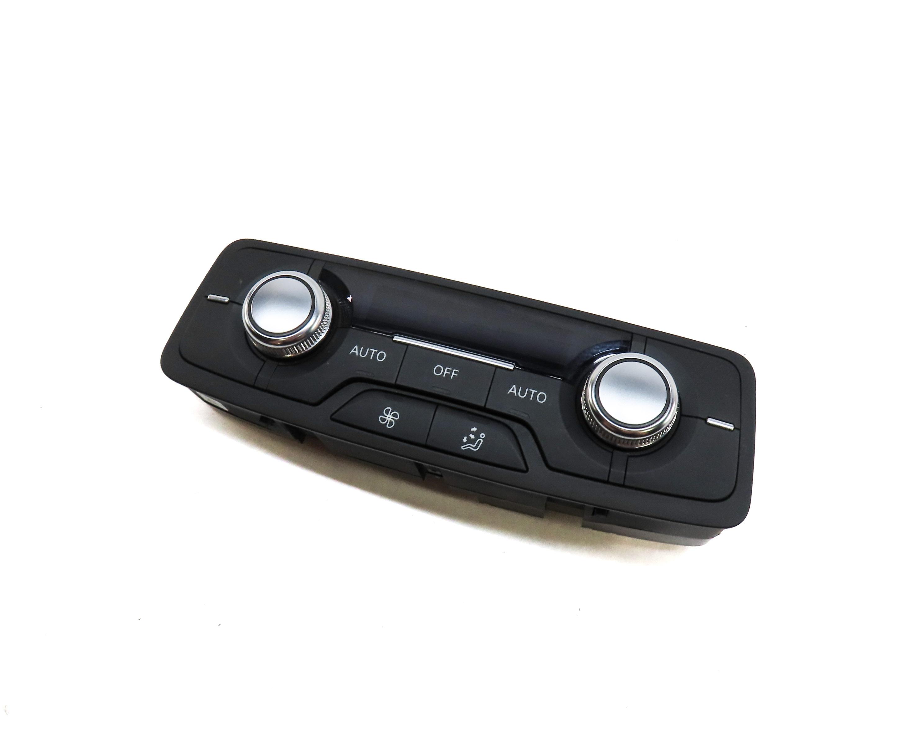 2012-2015 AUDI A6 A7 S6 S7 (C7 4G8) REAR HEATER A/C TEMPERATURE CONTROL PANEL — exact item pictured