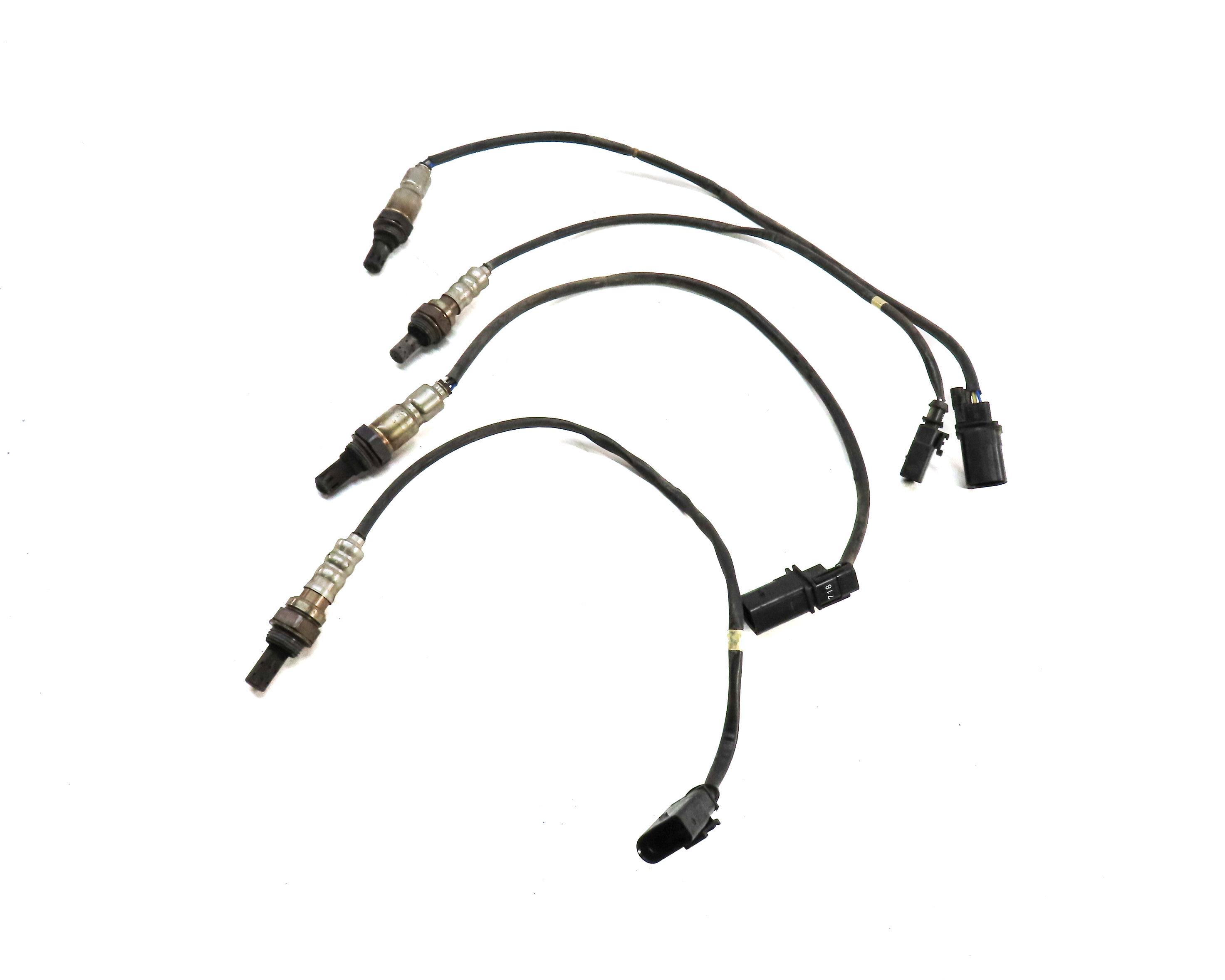 2013 AUDI A6 (C7) 3.0L SUPER CTUA ENGINE PRE & POST CAT O2 OXYGEN SENSOR SET 4 — exact item pictured