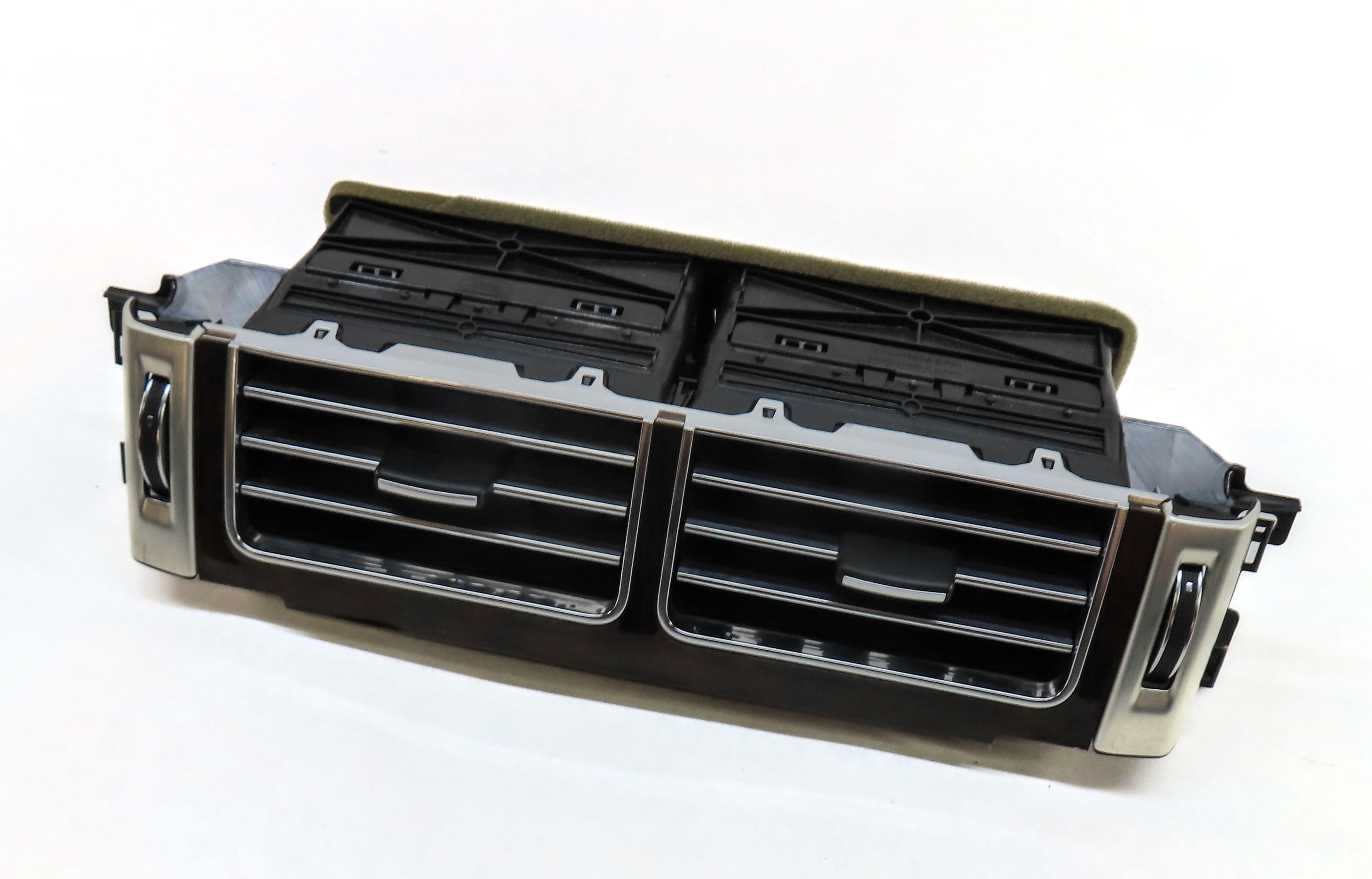 2014 LAND RANGE ROVER (L405) FRONT CENTER DASH A/C HEATER AIR VENT (SILVER) — exact item pictured