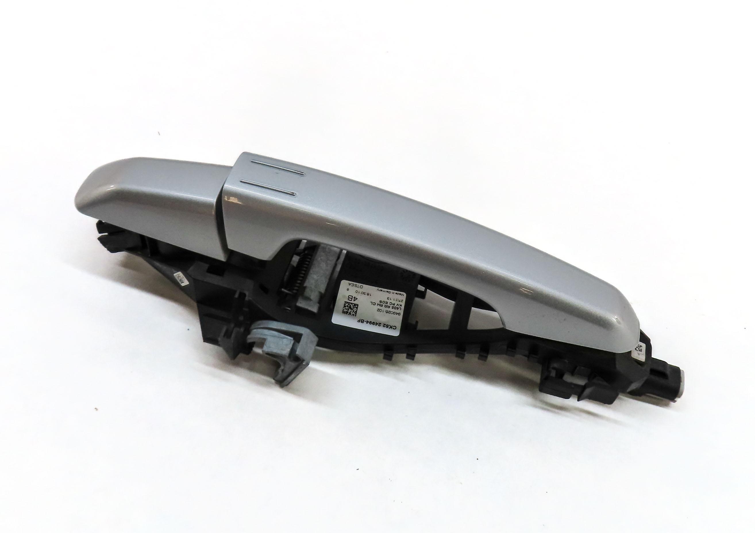 12-17 RANGE ROVER SPORT EVOQUE (L405 L494) RIGHT REAR PASSIVE DOOR HANDLE SILVER — exact item pictured