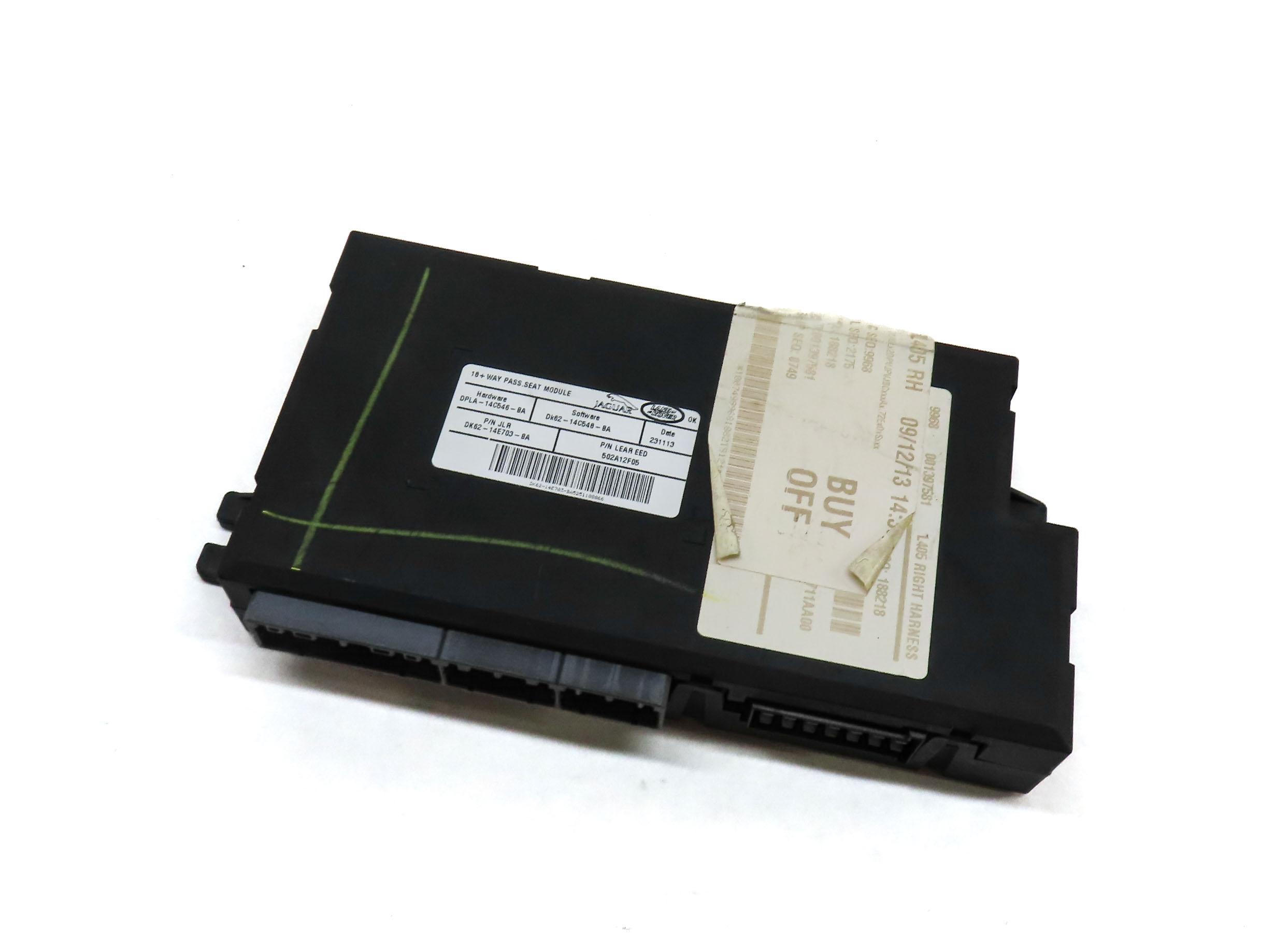 2014 LAND RANGE ROVER (L405) FRONT RIGHT PASSENGER SEAT CONTROL MODULE — exact item pictured