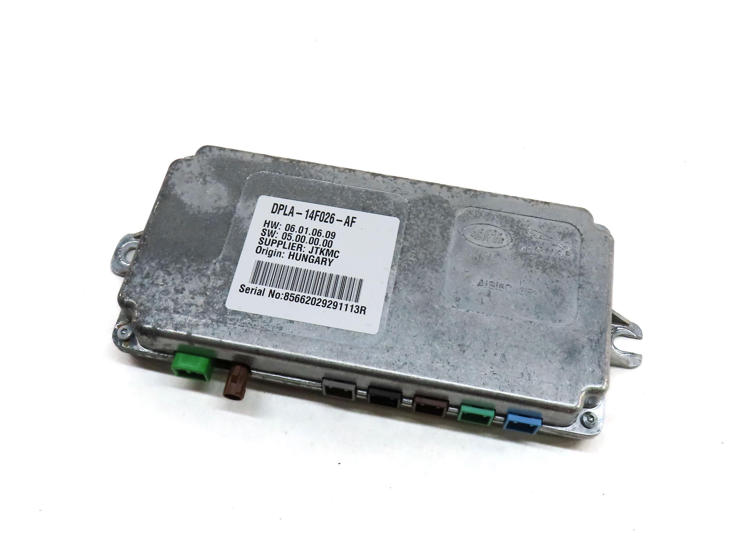 2014 LAND RANGE ROVER (L405) SURROUND VIEW CAMERA CONTROL MODULE DPLA14F026AF — exact item pictured