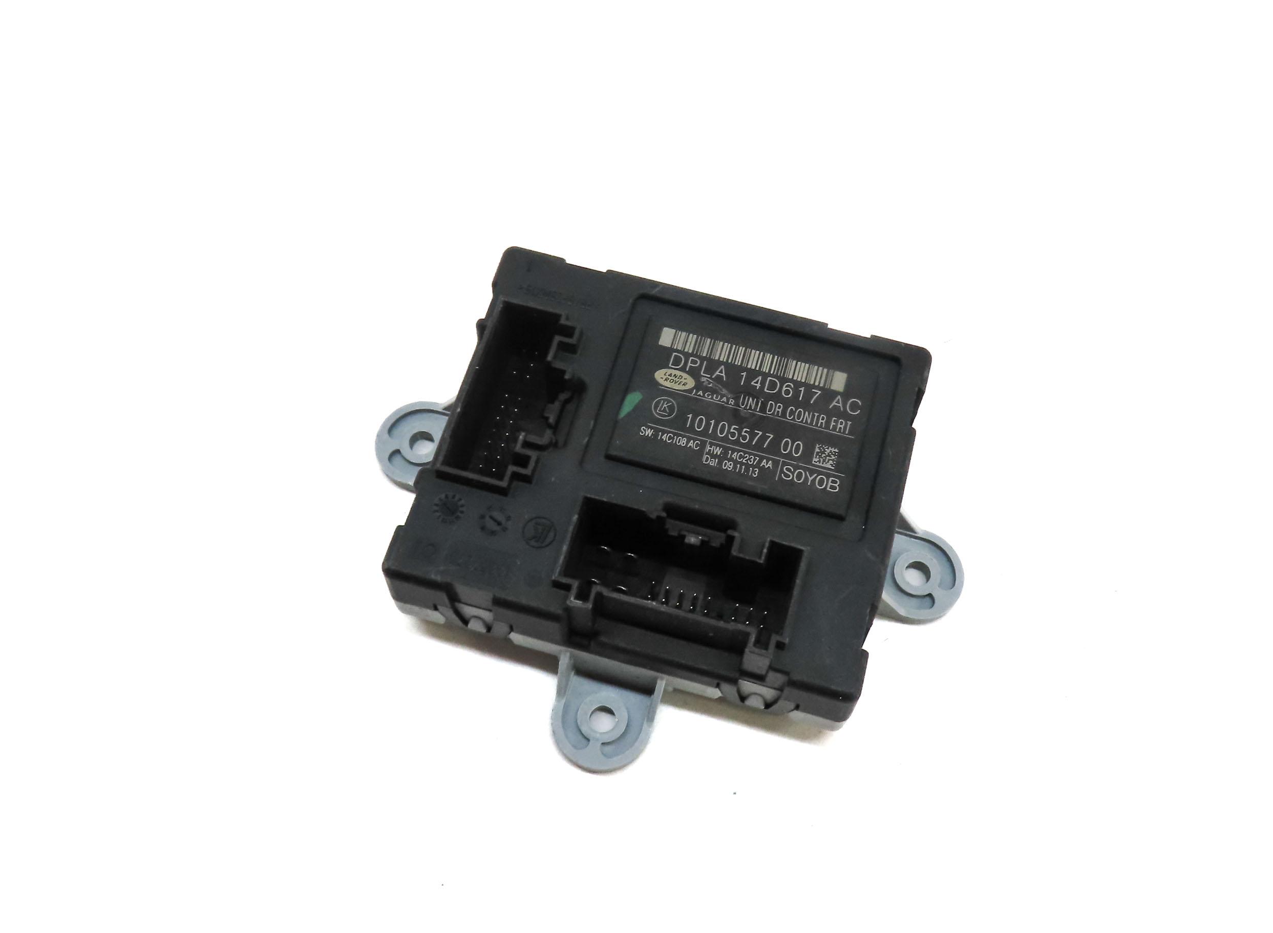 2014 LAND RANGE ROVER (L405) FRONT RIGHT PASSENGER DOOR CONTROL MODULE — exact item pictured