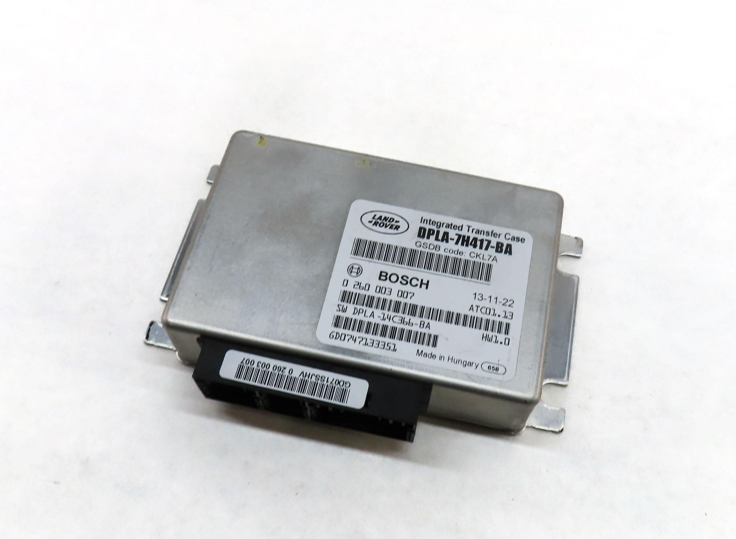 2014 LAND RANGE ROVER (L405) TRANSFER CASE CONTROL MODULE DPLA7H417BA — exact item pictured