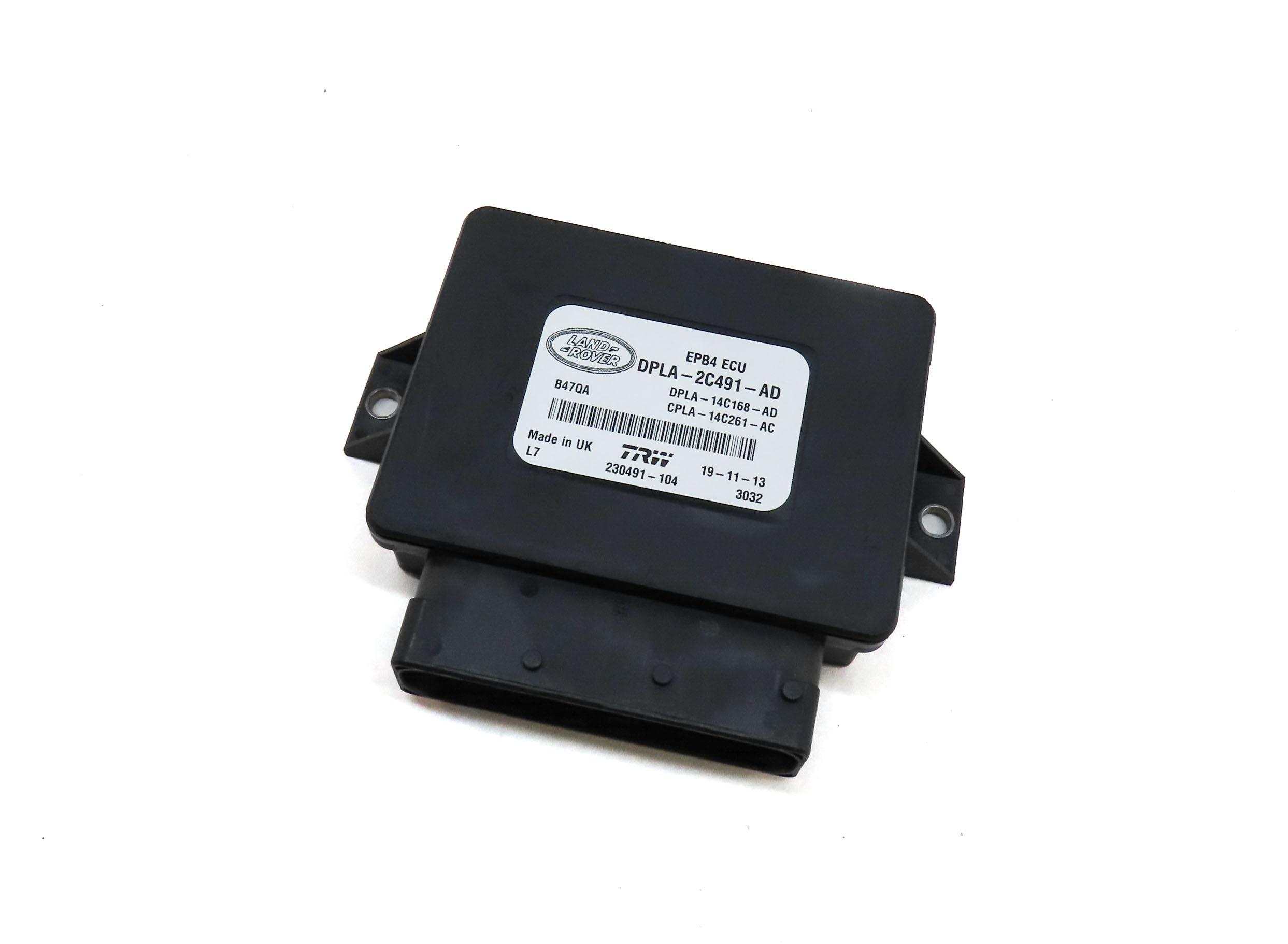 2014 LAND RANGE ROVER (L405) EMERGENCY HILL PARKING E-BRAKE CONTROL MODULE — exact item pictured