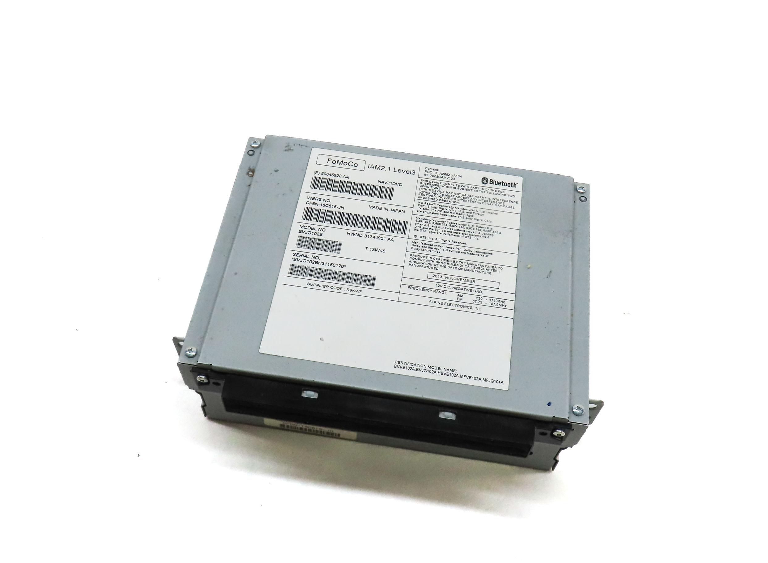 12-16 RANGE ROVER SPORT EVOQUE LR4 (L320 L405 L494 L538) CD NAV STEREO RECEIVER — exact item pictured