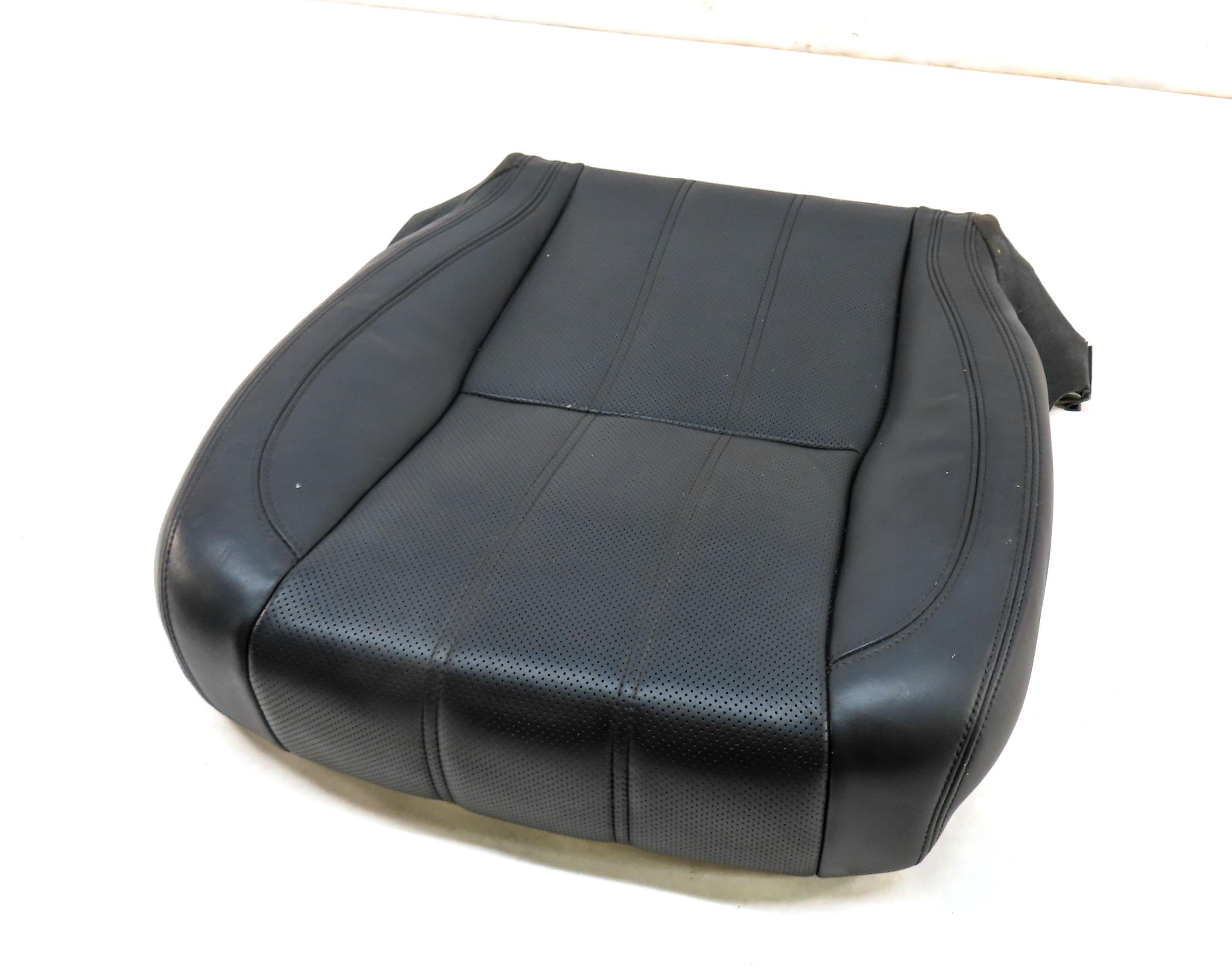 2014 LAND RANGE ROVER (L405) FRONT RIGHT LOWER HEATED SEAT CUSHION (EBONY BLACK) — exact item pictured