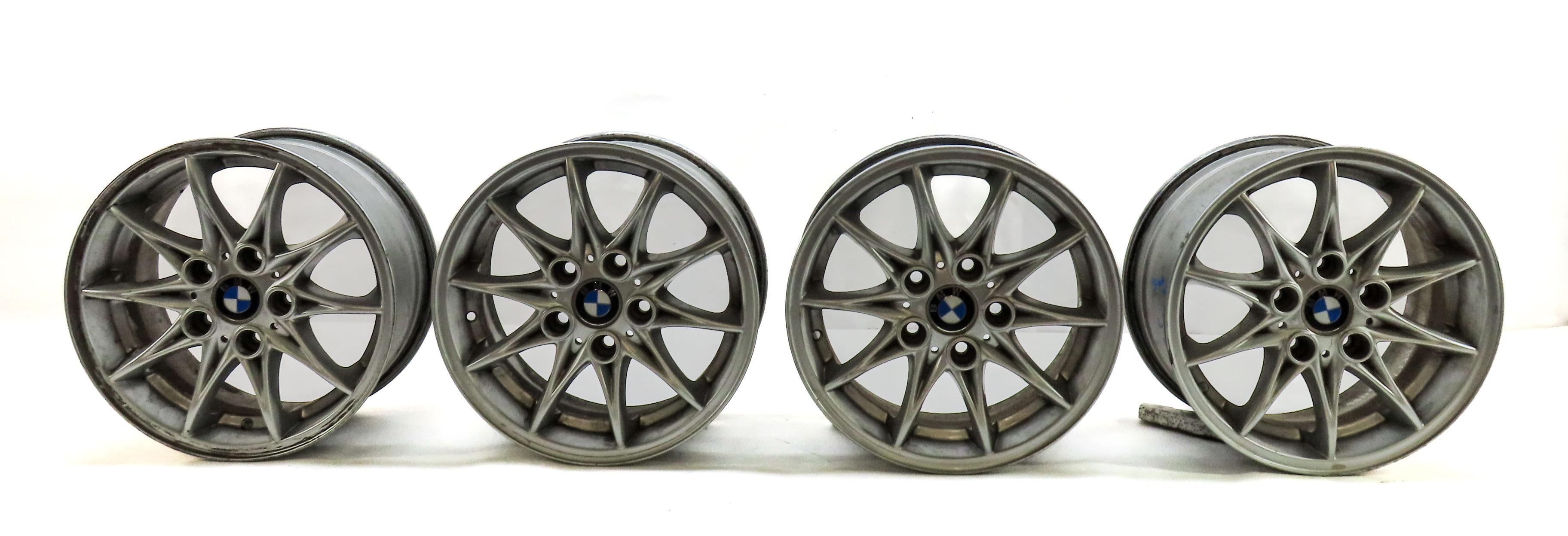 2003-2005 BMW Z4 (E85) 16x7 ALUMINUM ALLOY (10 SPOKE) WHEEL RIM SET 4 — exact item pictured
