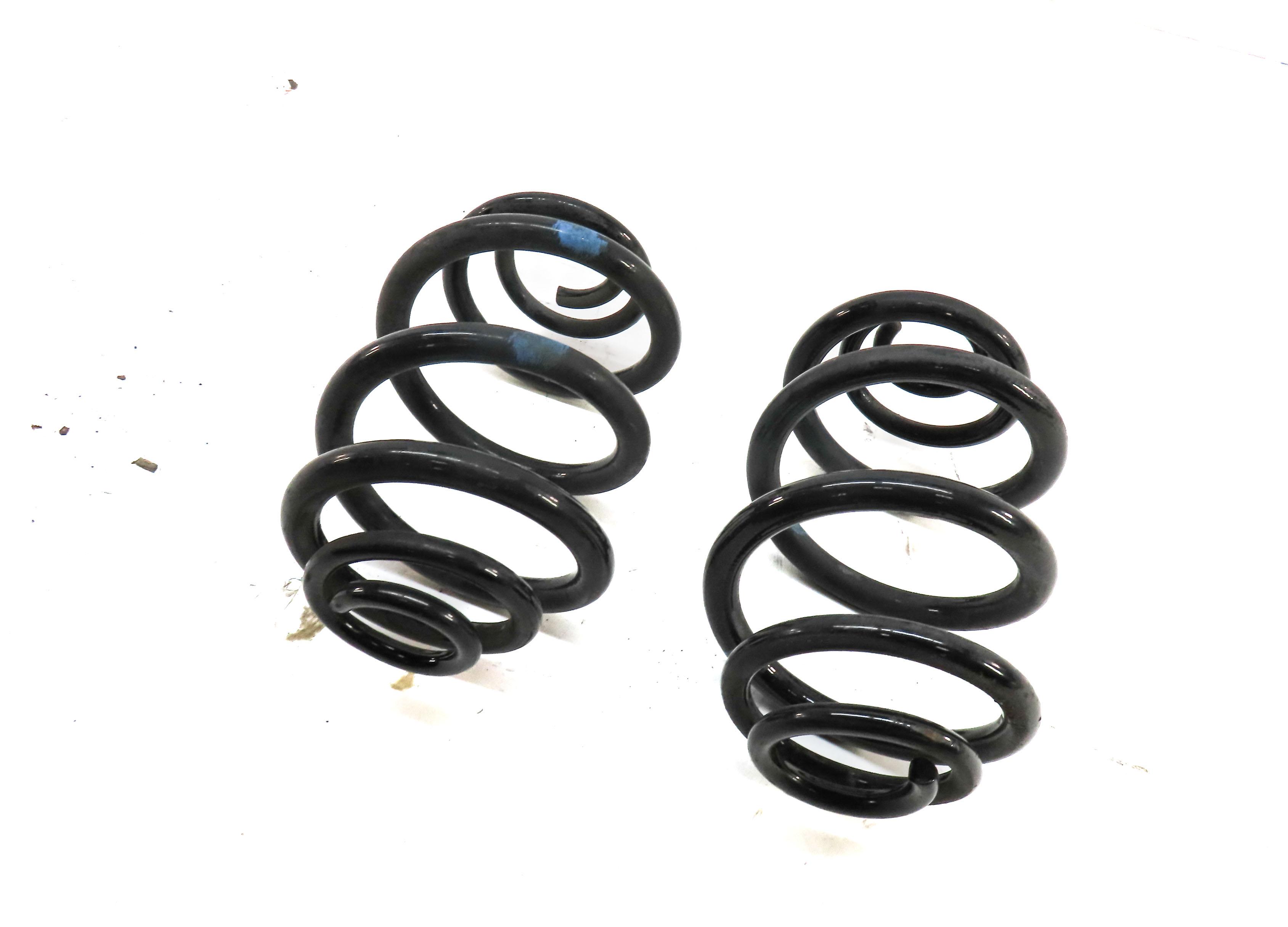 2003-2008 BMW Z4 (E85) LEFT & RIGHT REAR STANDARD SUSPENSION COIL SPRING SET 2 — exact item pictured