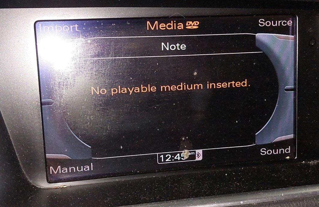 10-17 AUDI A4 S4 A5 Q5 Q7 (B8 8K 8T 8R 4L) GPS NAVIGATION MEDIA DISPLAY SCREEN — exact item pictured